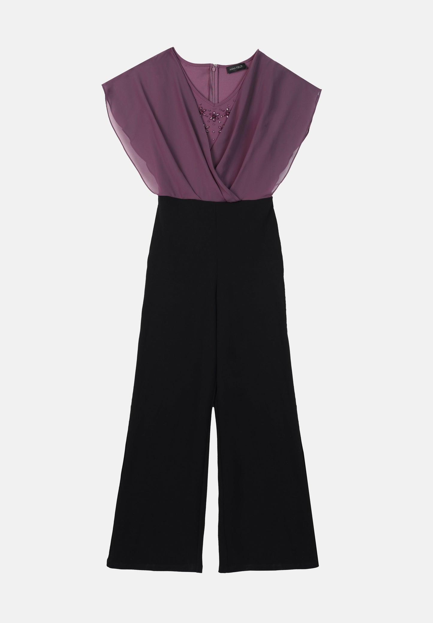 Anna Field Jumpsuit - Black/white