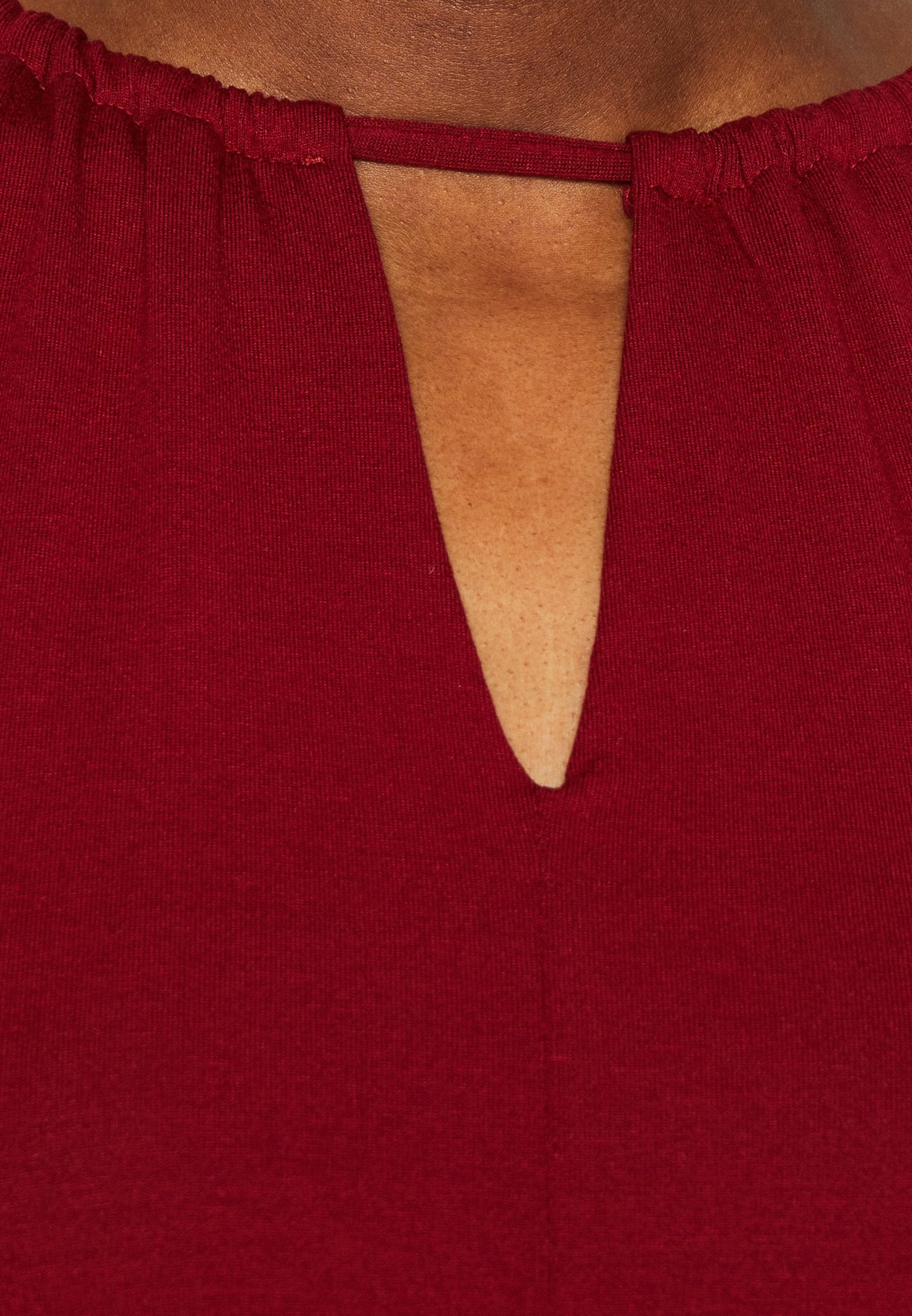 Anna Field Maxi Dress - Dark Red