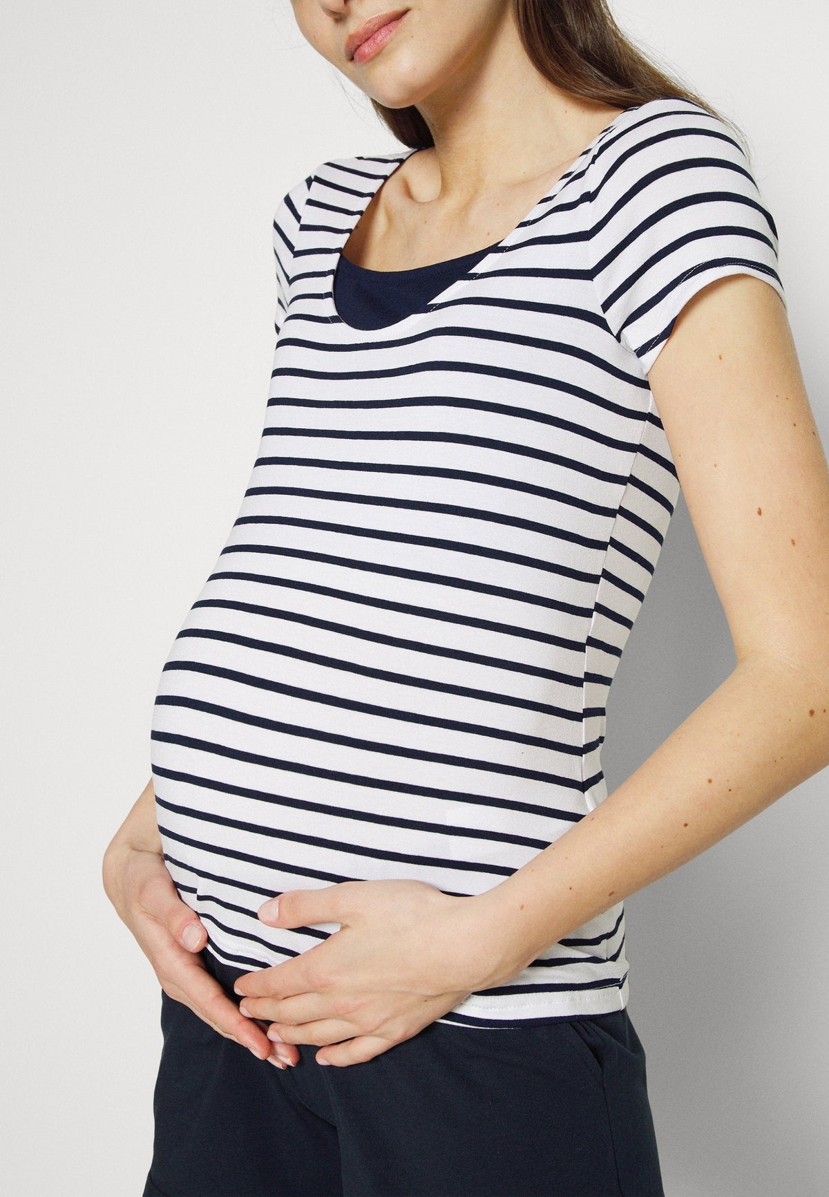 Maternity Double Layer Nursing - Print T-Shirt