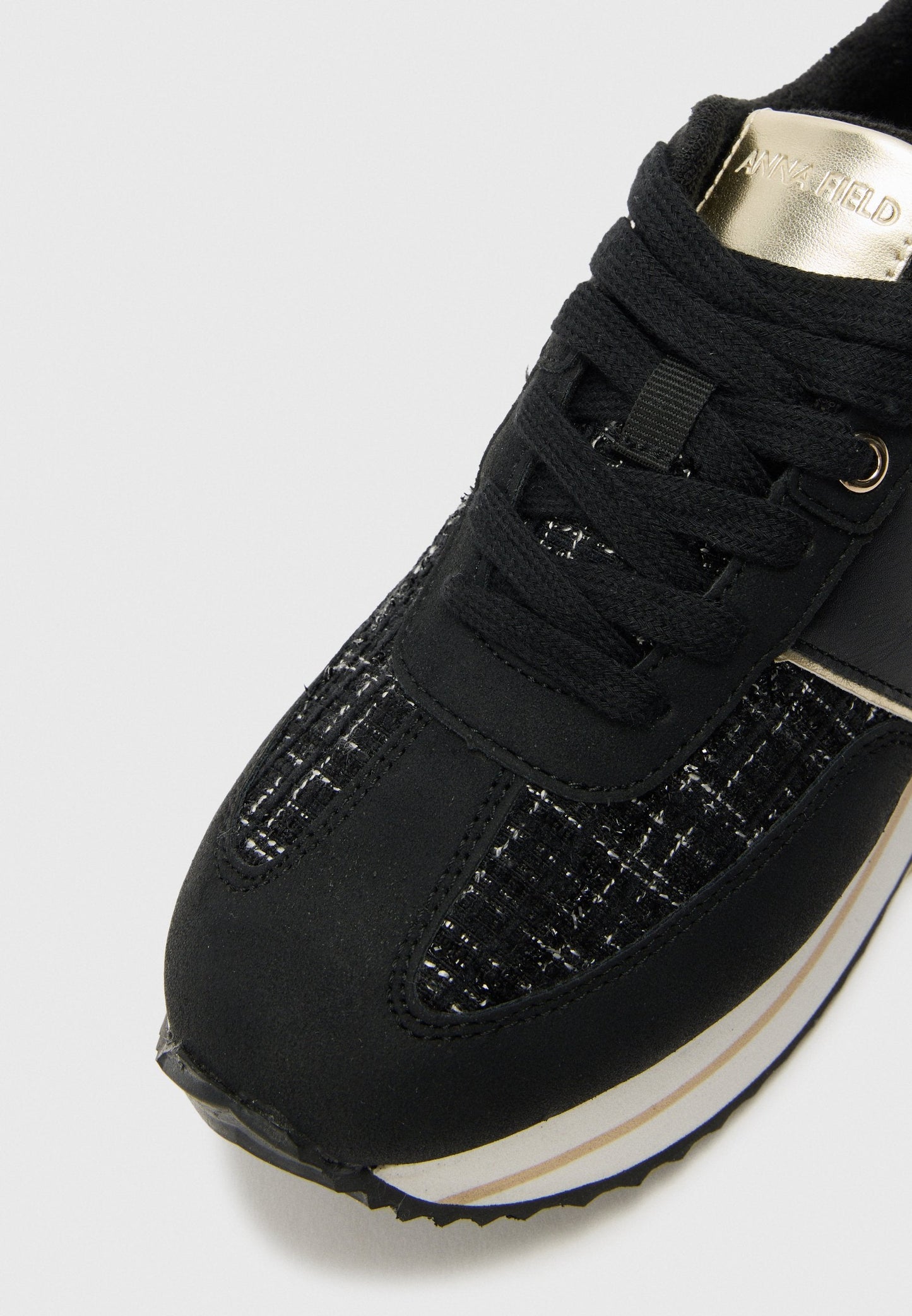 Anna Field H24-495 - Trainers - Black/gold-coloured