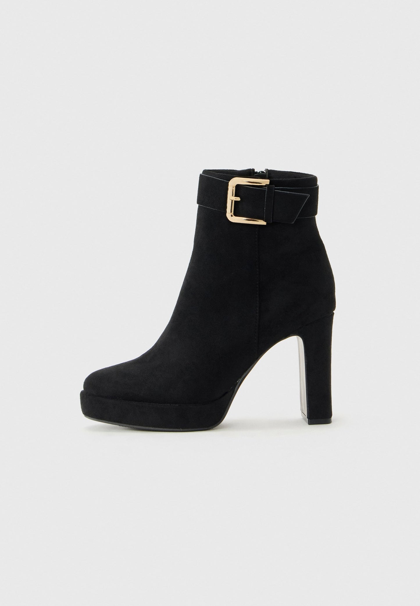 Anna Field High Heeled Ankle Boots - Dark Blue
