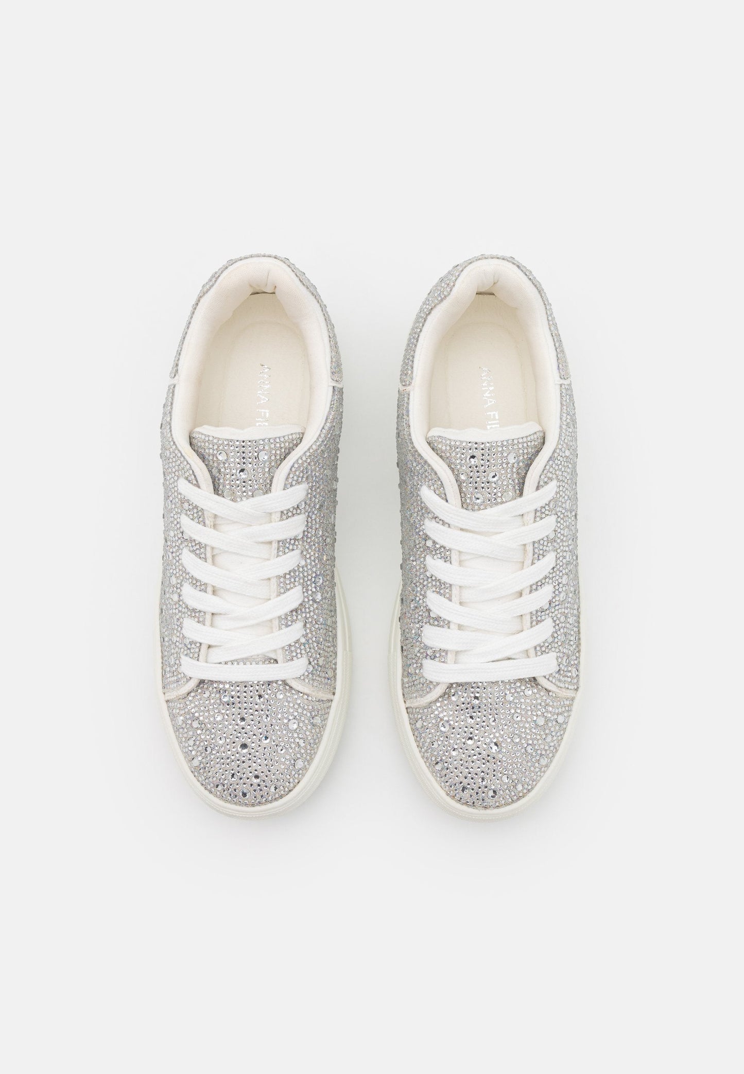 Anna Field Trainers - Silver