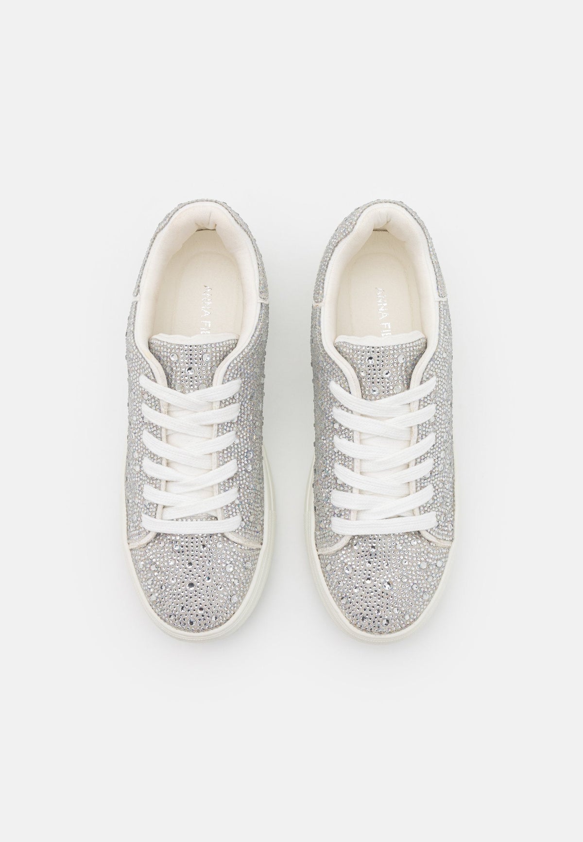 Anna Field Trainers - Silver