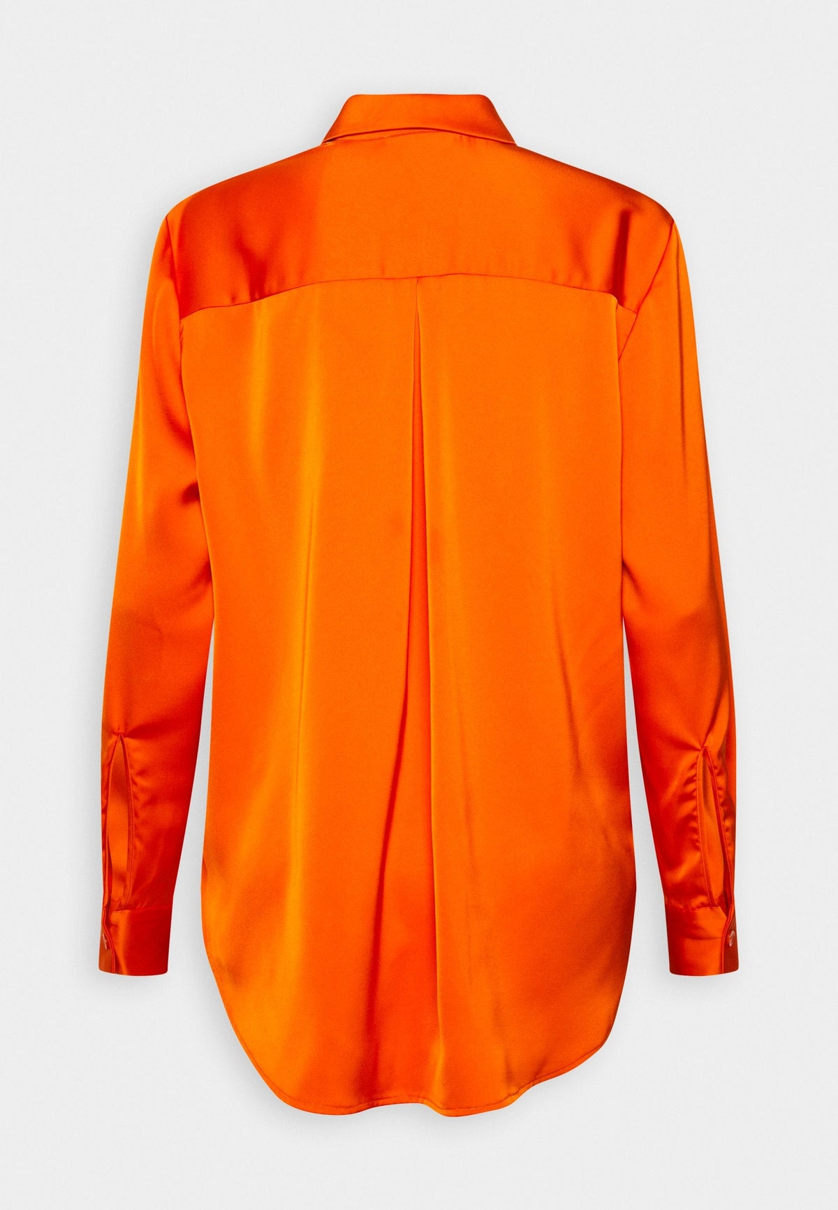 Anna Field Button-Down Blouse - Orange
