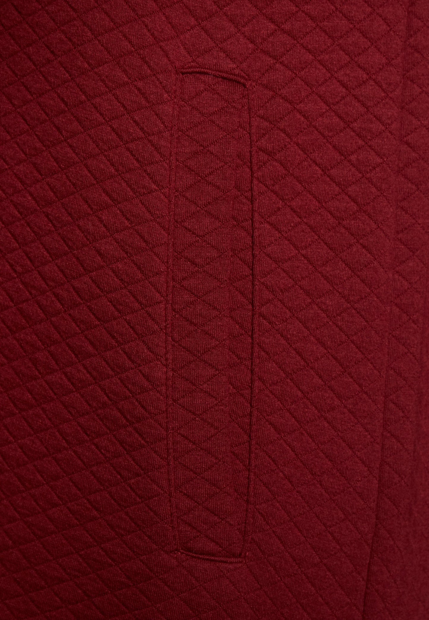 Anna Field Zip-Up Sweatshirt - Bordeaux