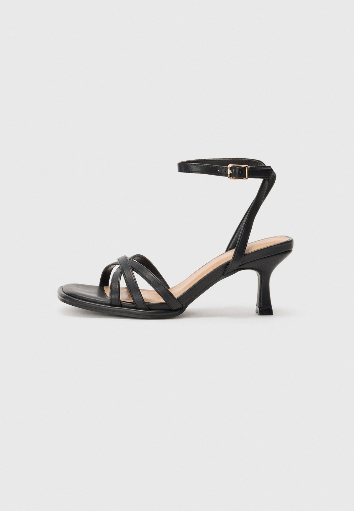 Anna Field Ankle Cuff Sandals - Light Yellow