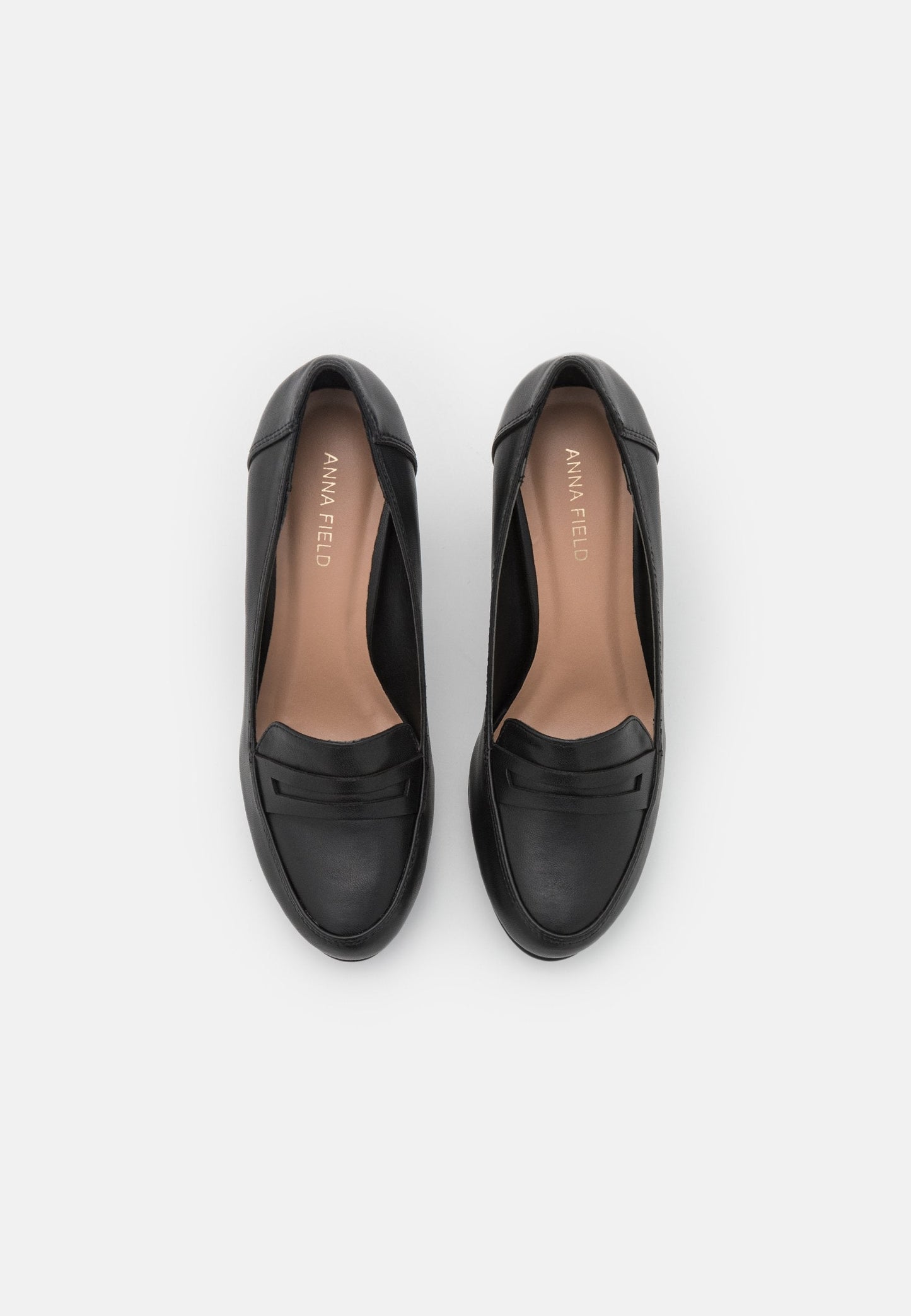 Anna Field Platform Heels - Black