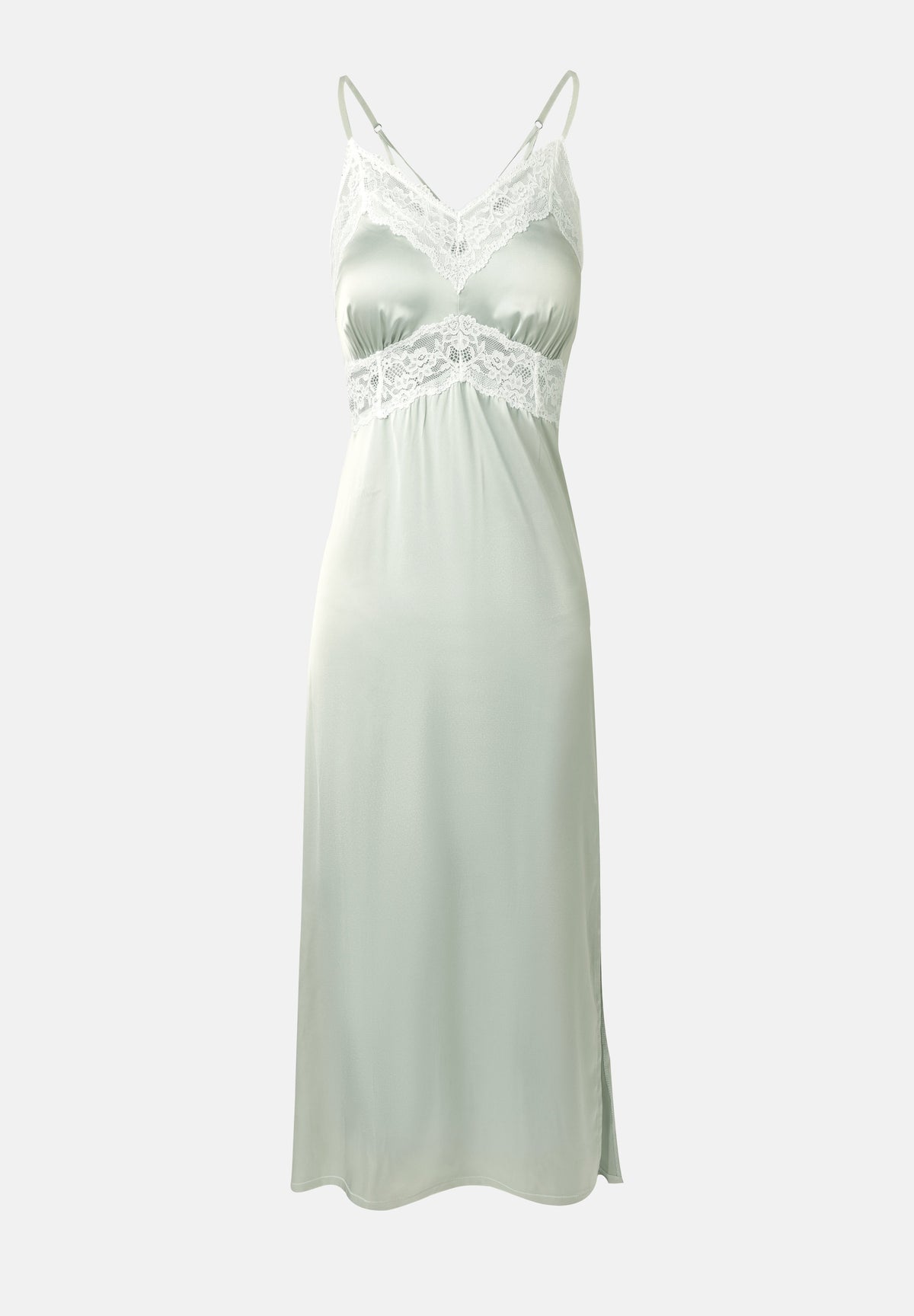 Anna Field Nightie - Light Blue