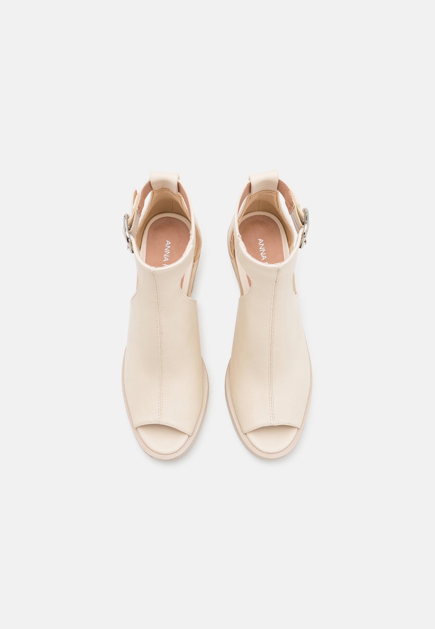 Anna Field Ankle Cuff Sandals - Offwhite