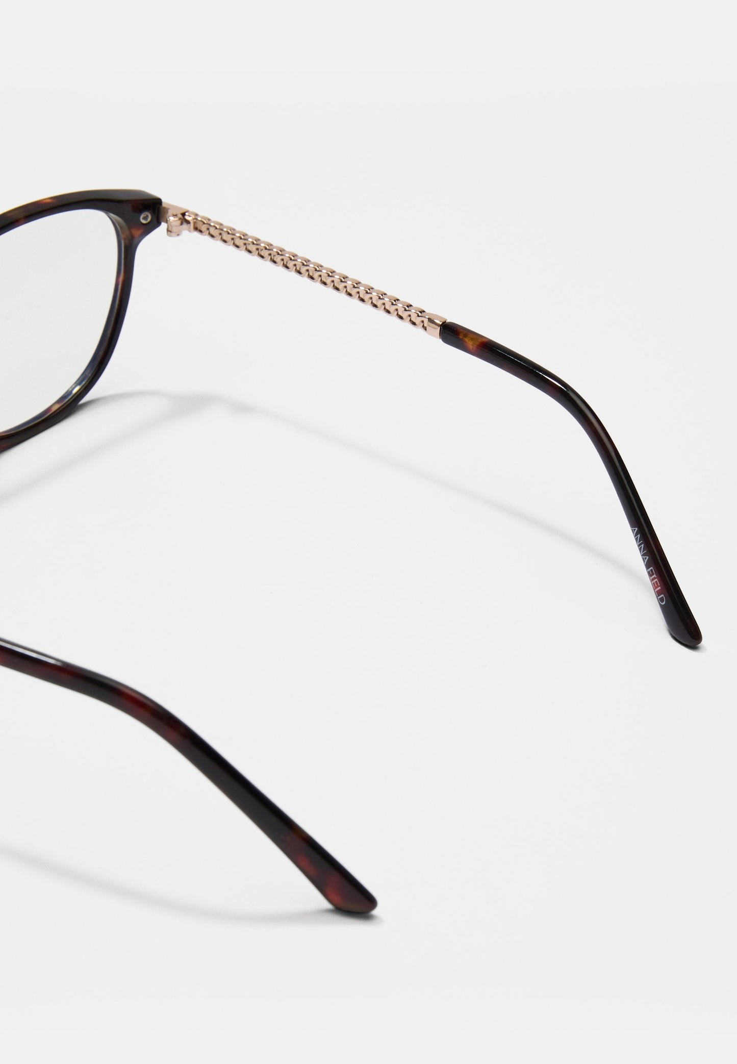 Anna Field Blue Light Glasses - Tortoise/gold-colored