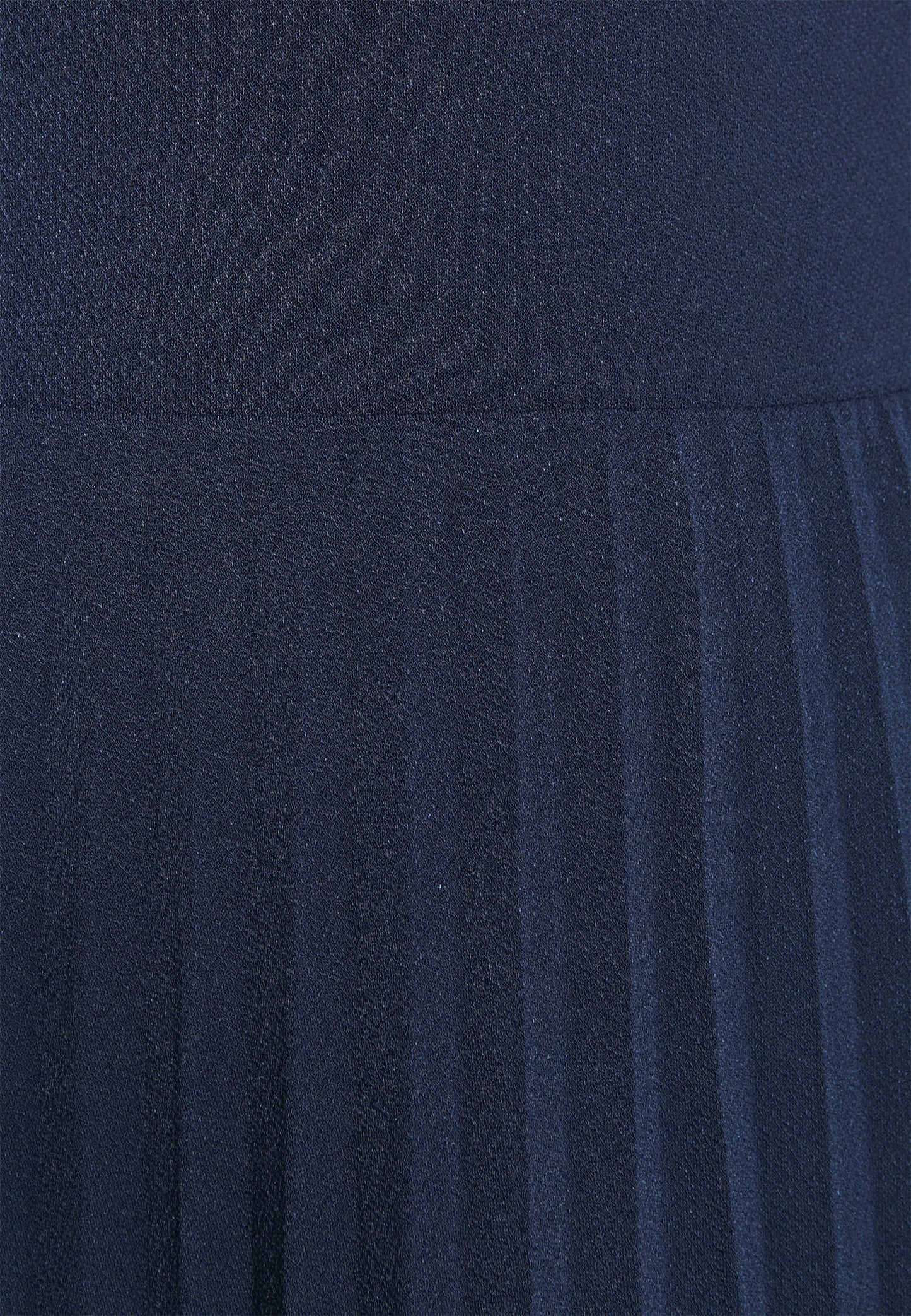Anna Field Plisse A-Line Mini Skirt - A-Line Skirt - Maritime Blue