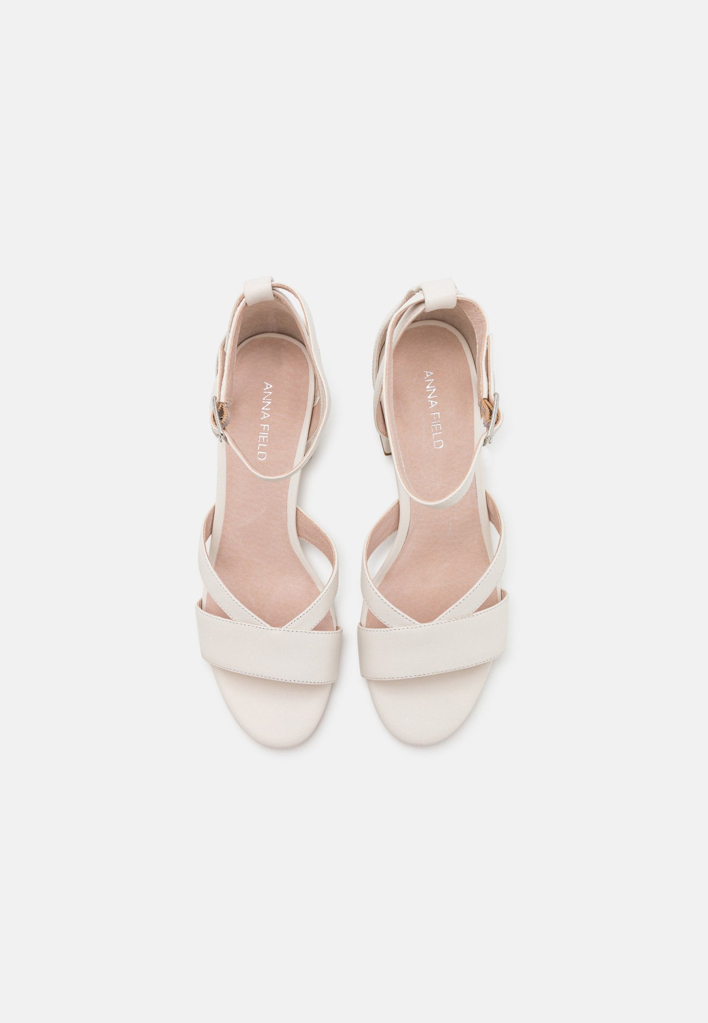 Leather Wide Fit - Sandals - White