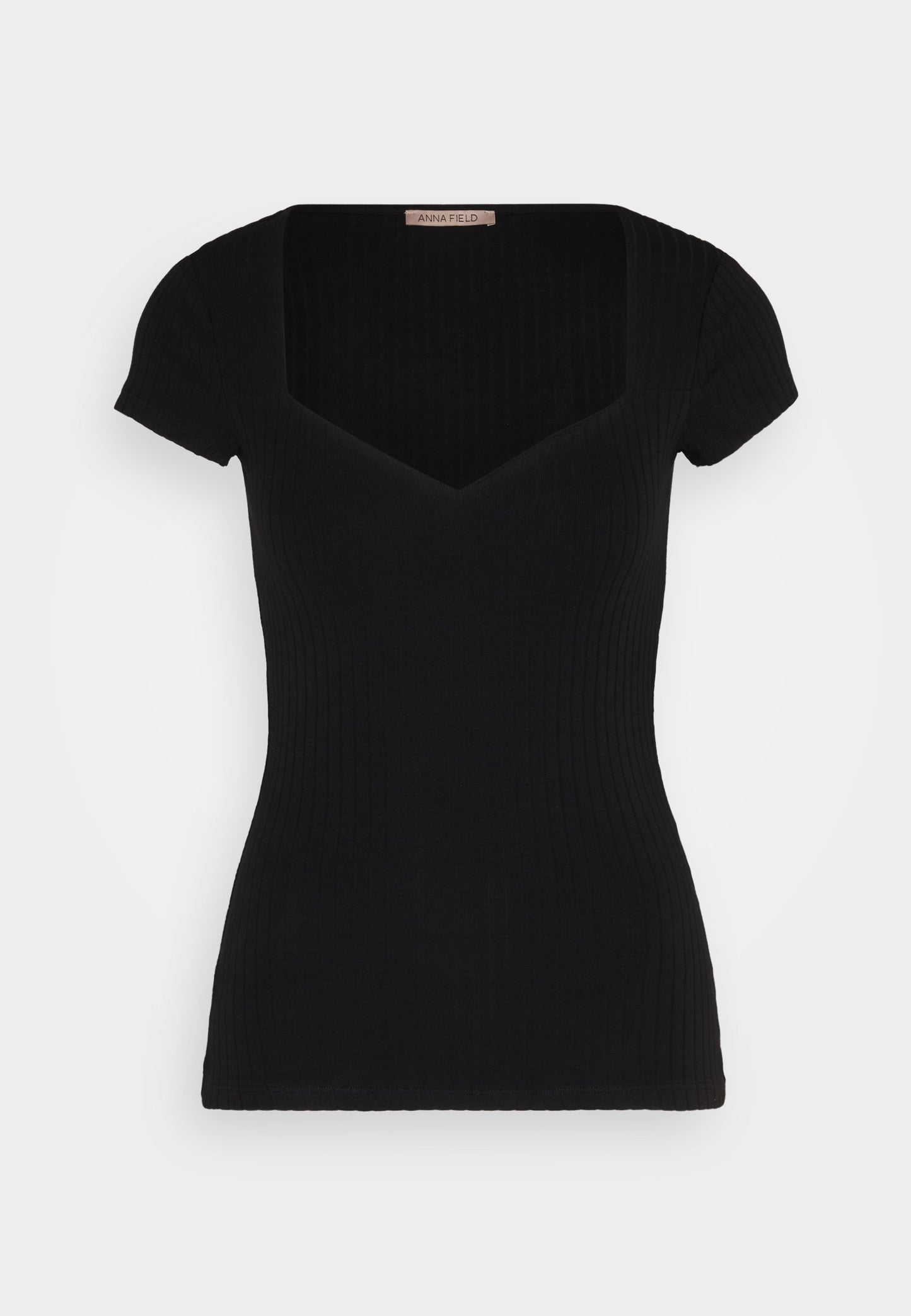 Anna Field Basic T-shirt - Dark Red