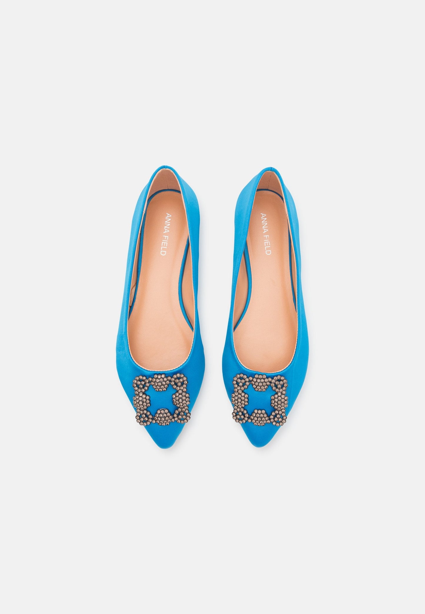 Anna Field Ballet Pumps - Blue