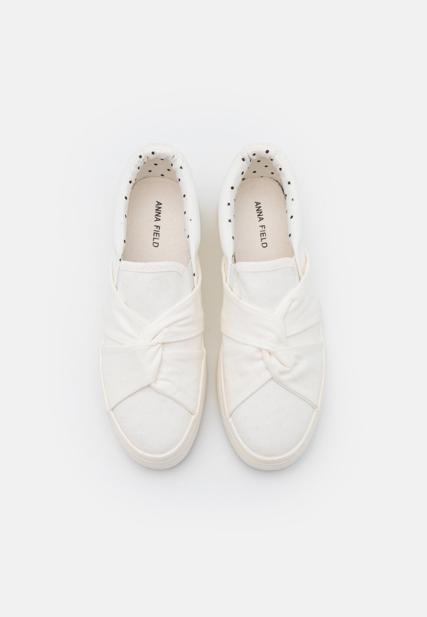 Anna Field Slip-Ons - White