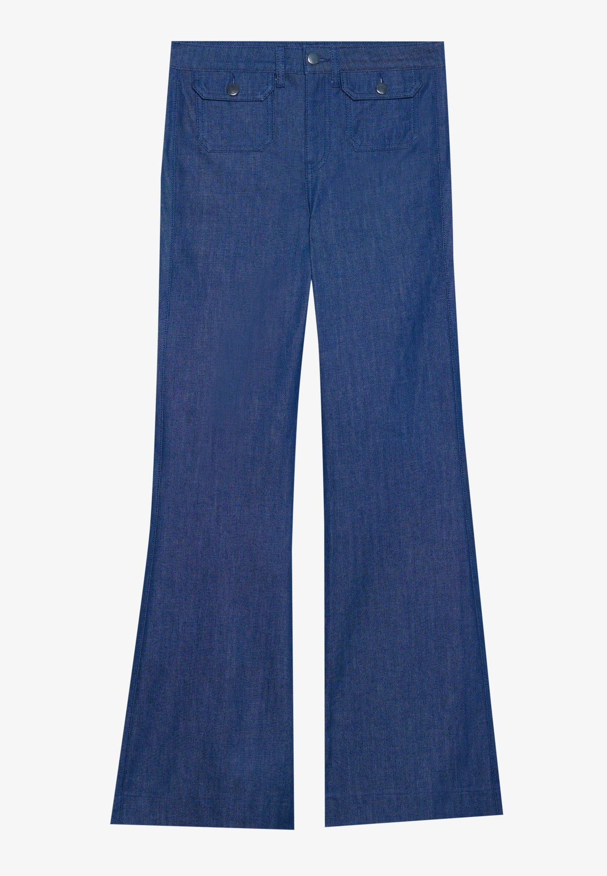 Flared Jeans - Raw Denim