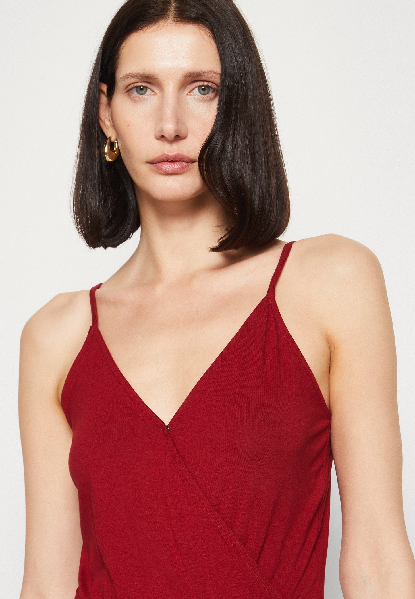 Anna Field Jumpsuit - Dark Red