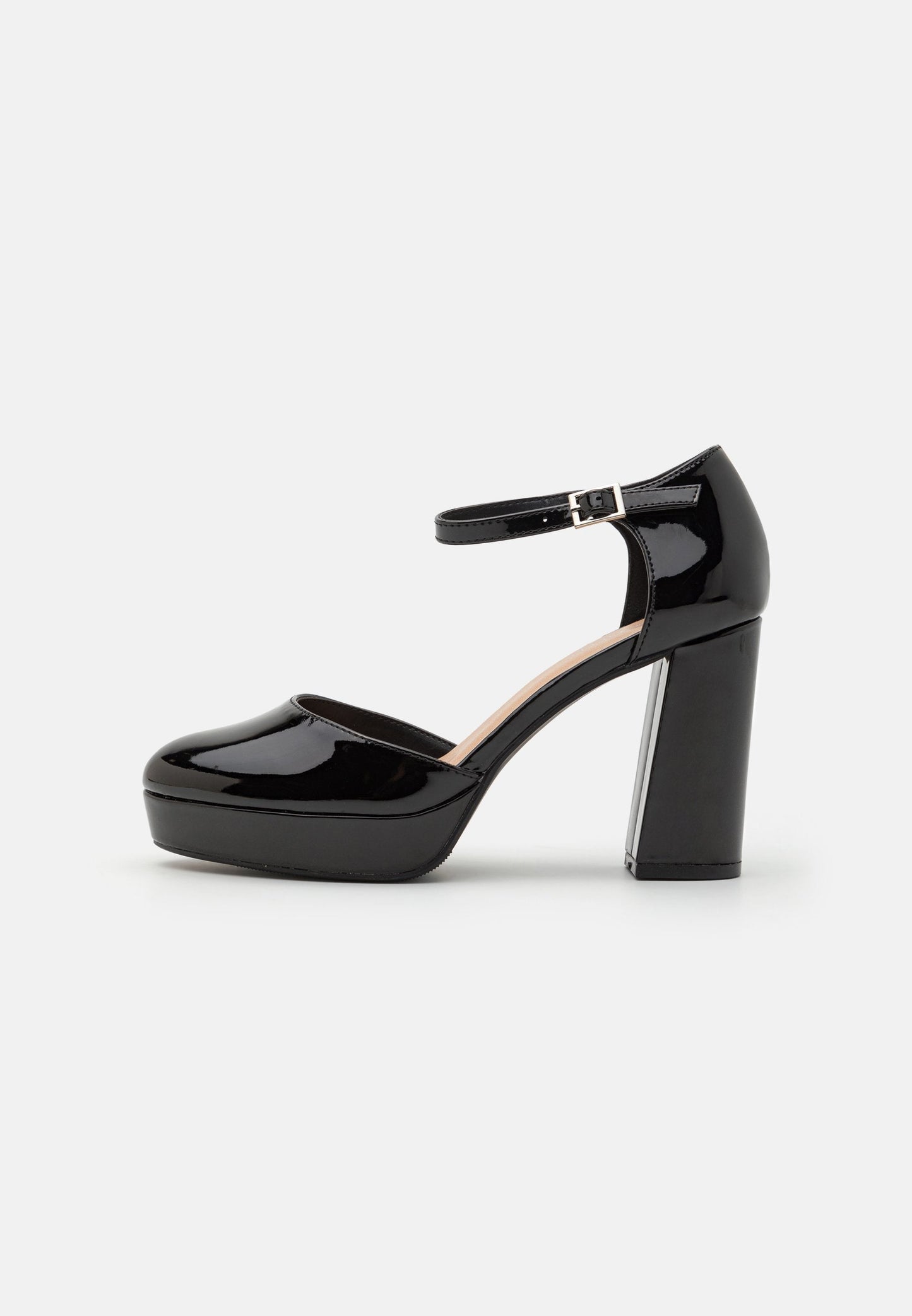 Anna Field Platform Heels - Gold