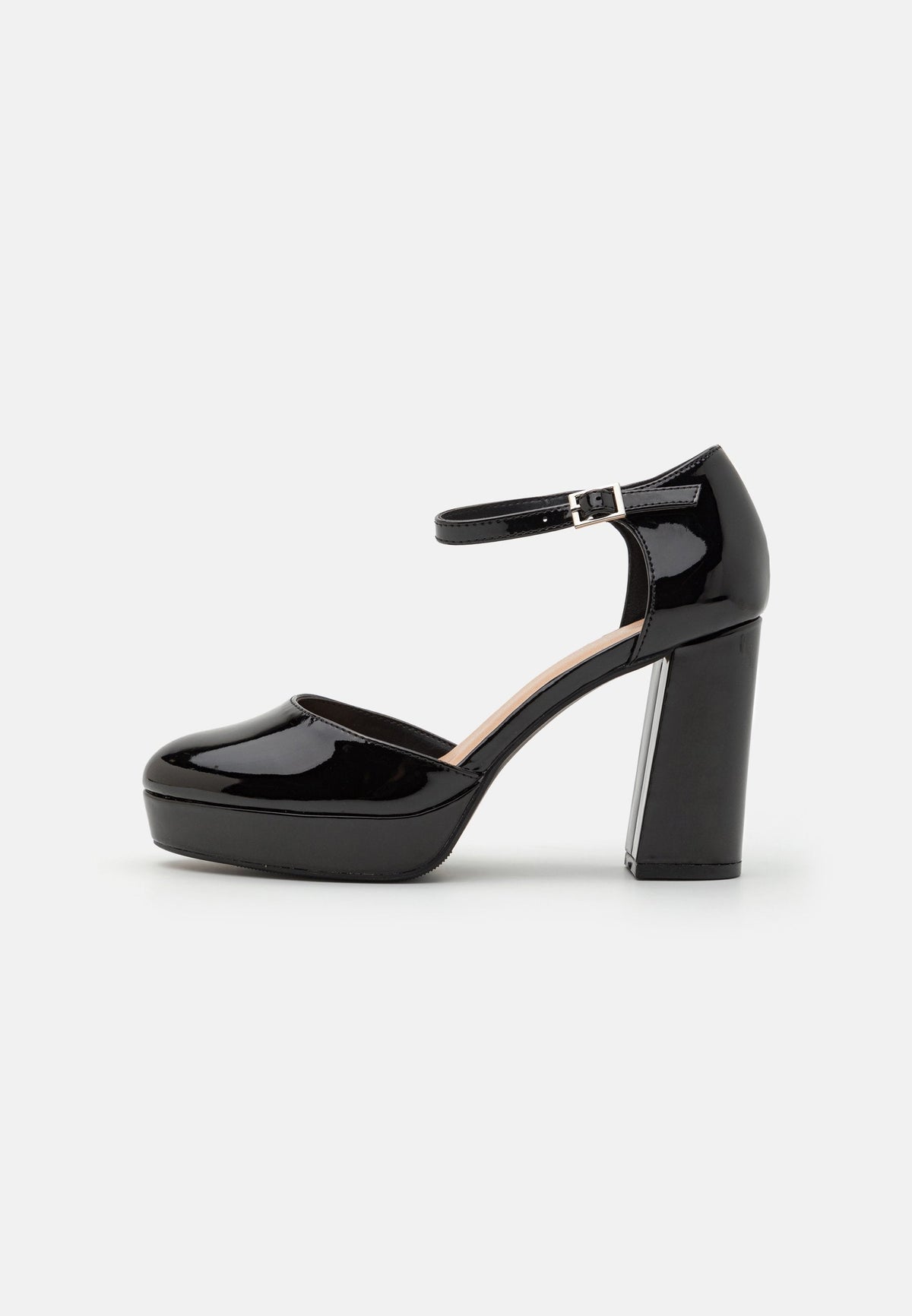Anna Field Platform Heels - Gold