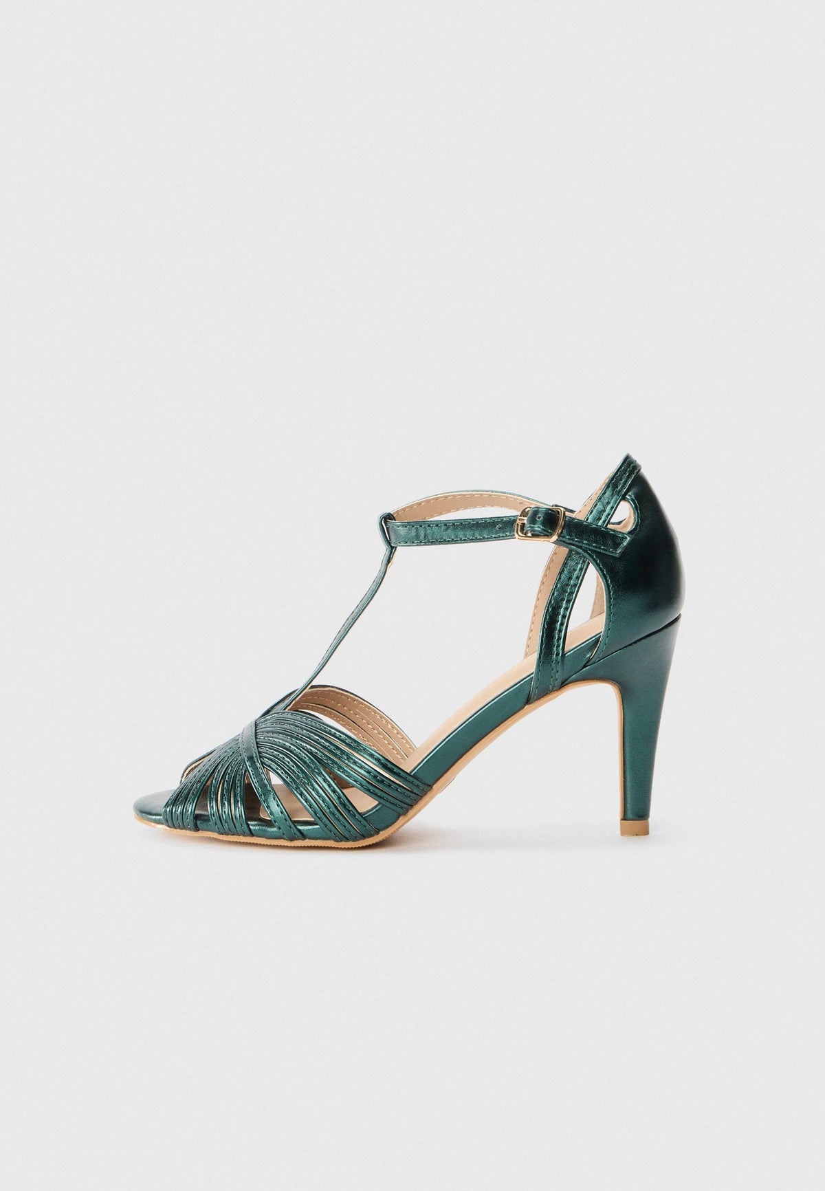 Anna Field High Heeled Sandals - Silver-coloured