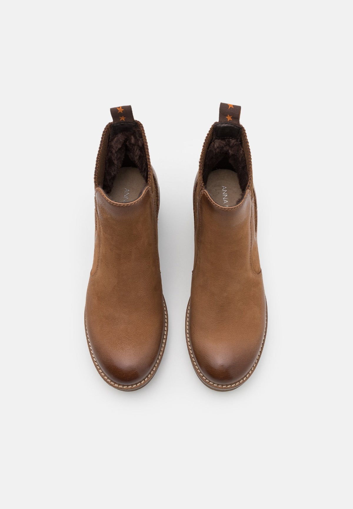 Anna Field Leather Winter Boot - Ankle Boots