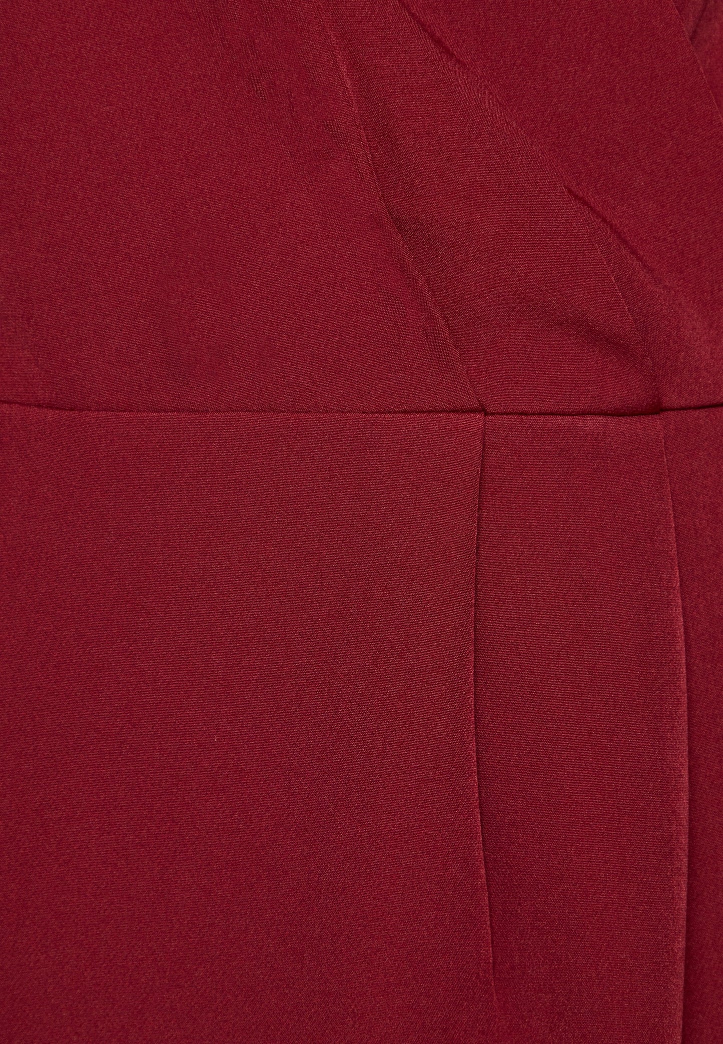 Shift Dress - Dark Red