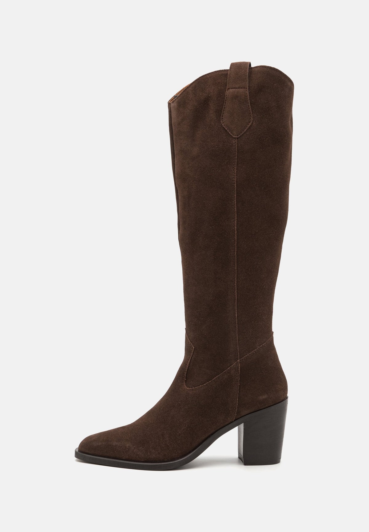 Anna Field LEATHER - High Heeled Boots - Beige