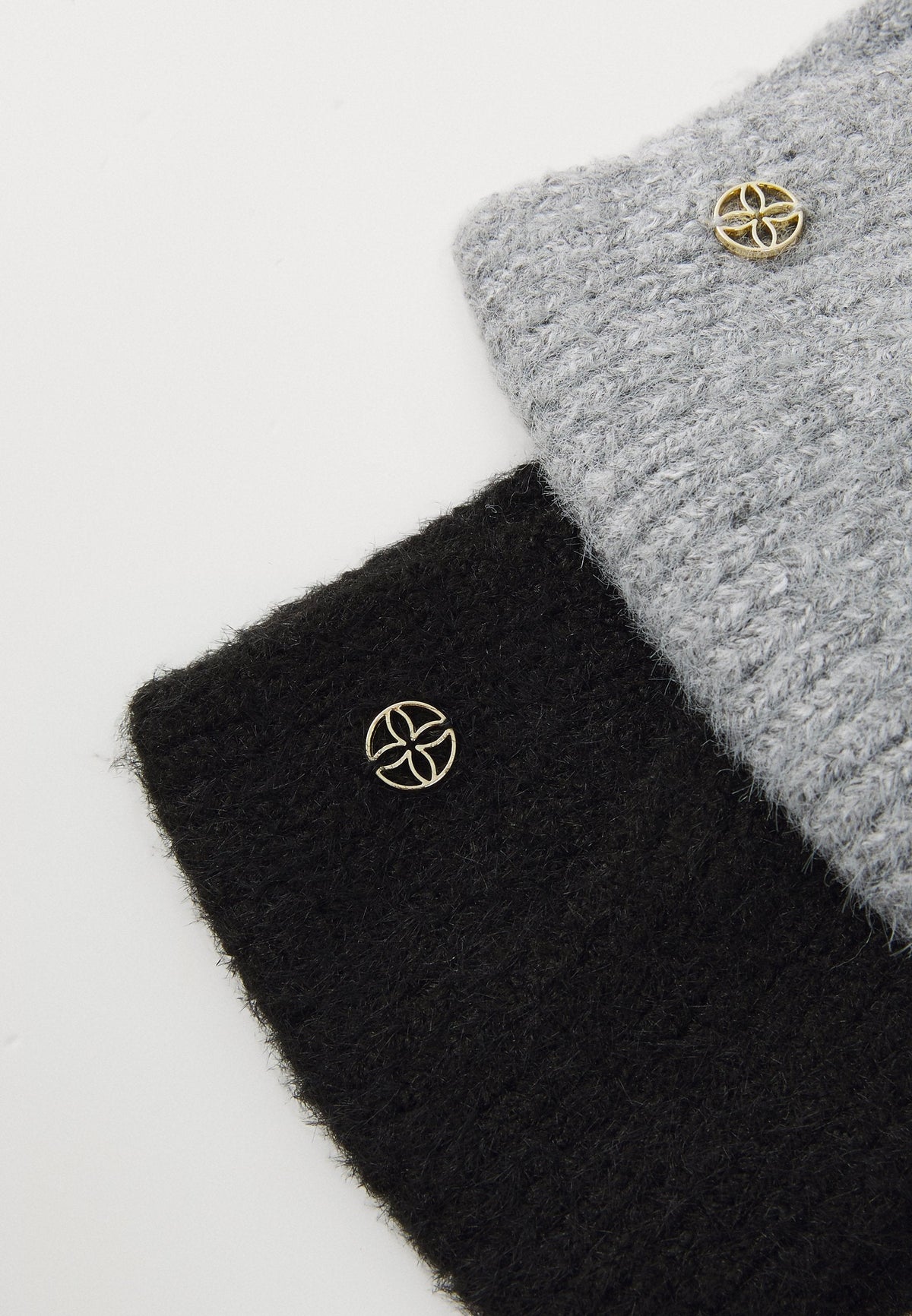 Anna Field SET - Ear Warmers - Grey/black