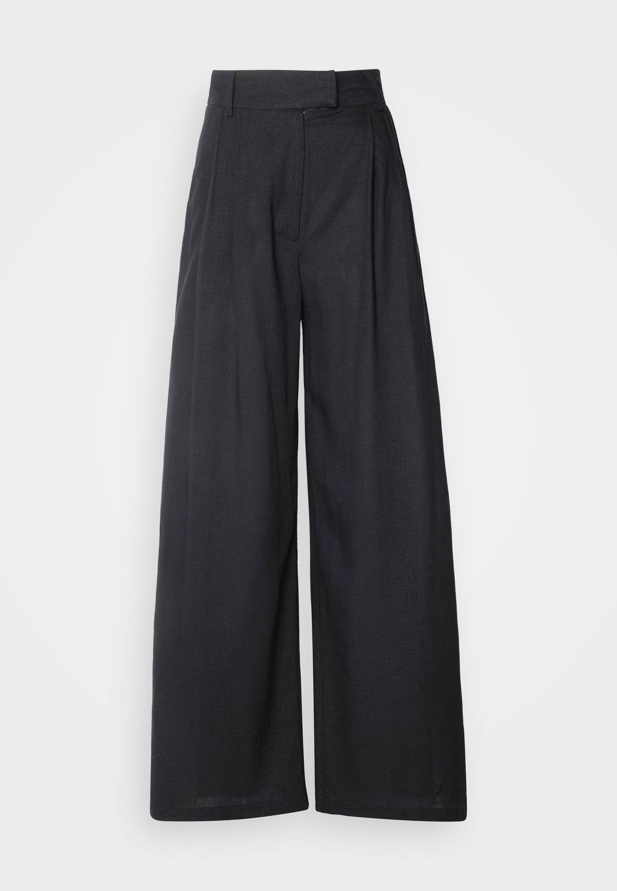 Anna Field LINEN BLEND - Trousers - Barn Red