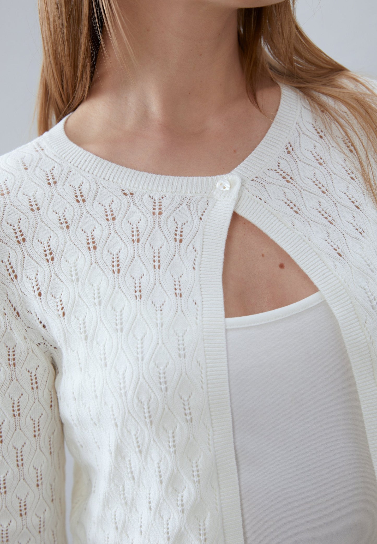 Anna Field Cardigan - Offwhite