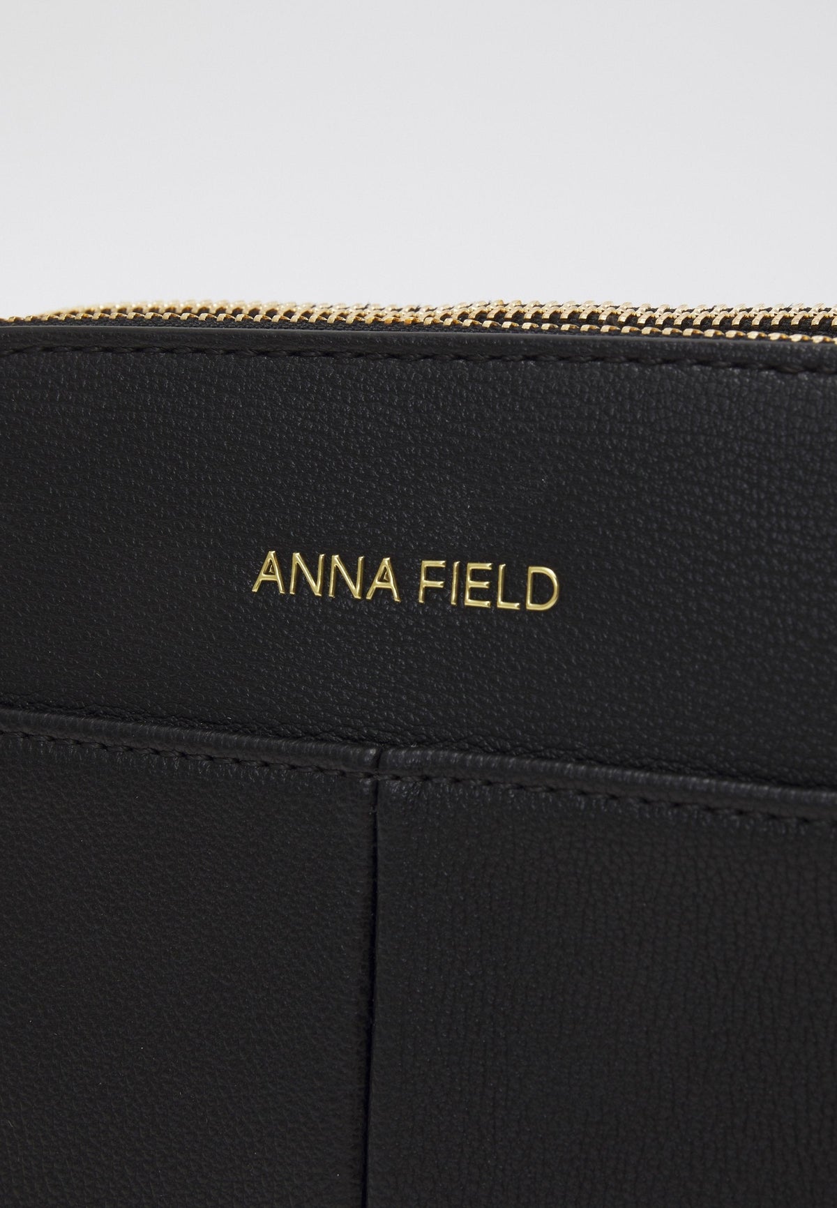 Anna Field Across Body Bag - Black