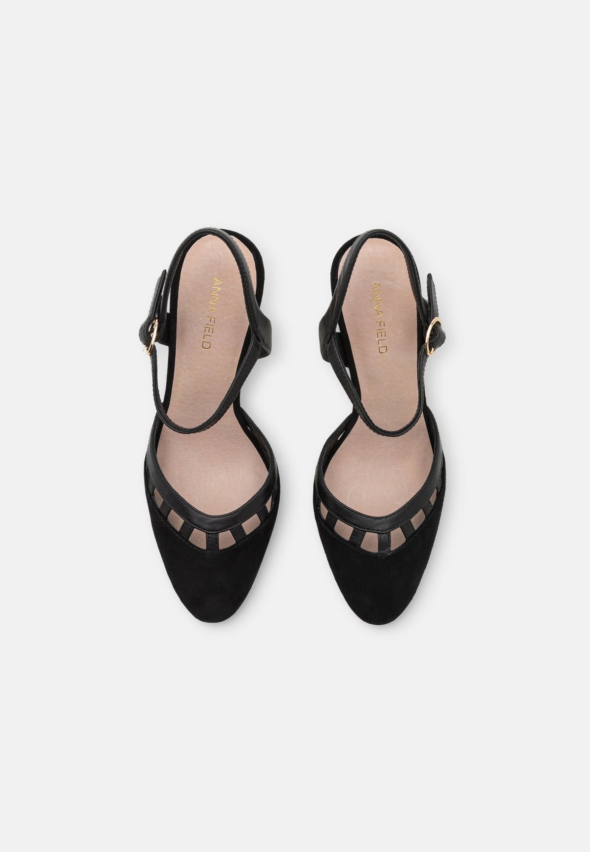 Anna Field Leather- High Heels - Black