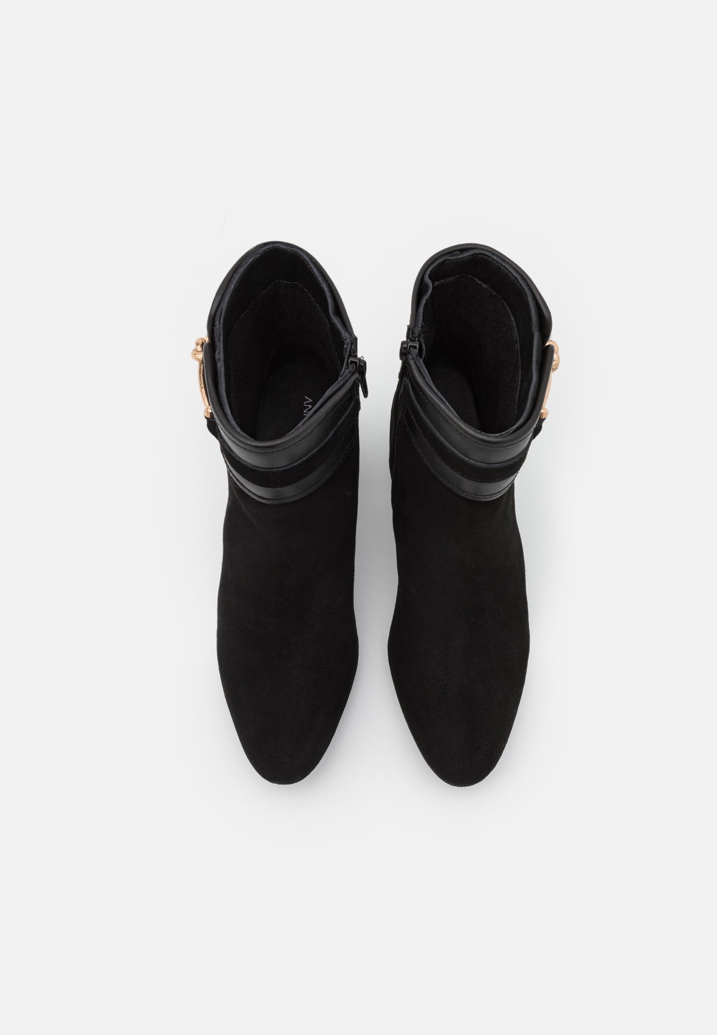 Anna Field Leather- Classic Ankle Boots - Black