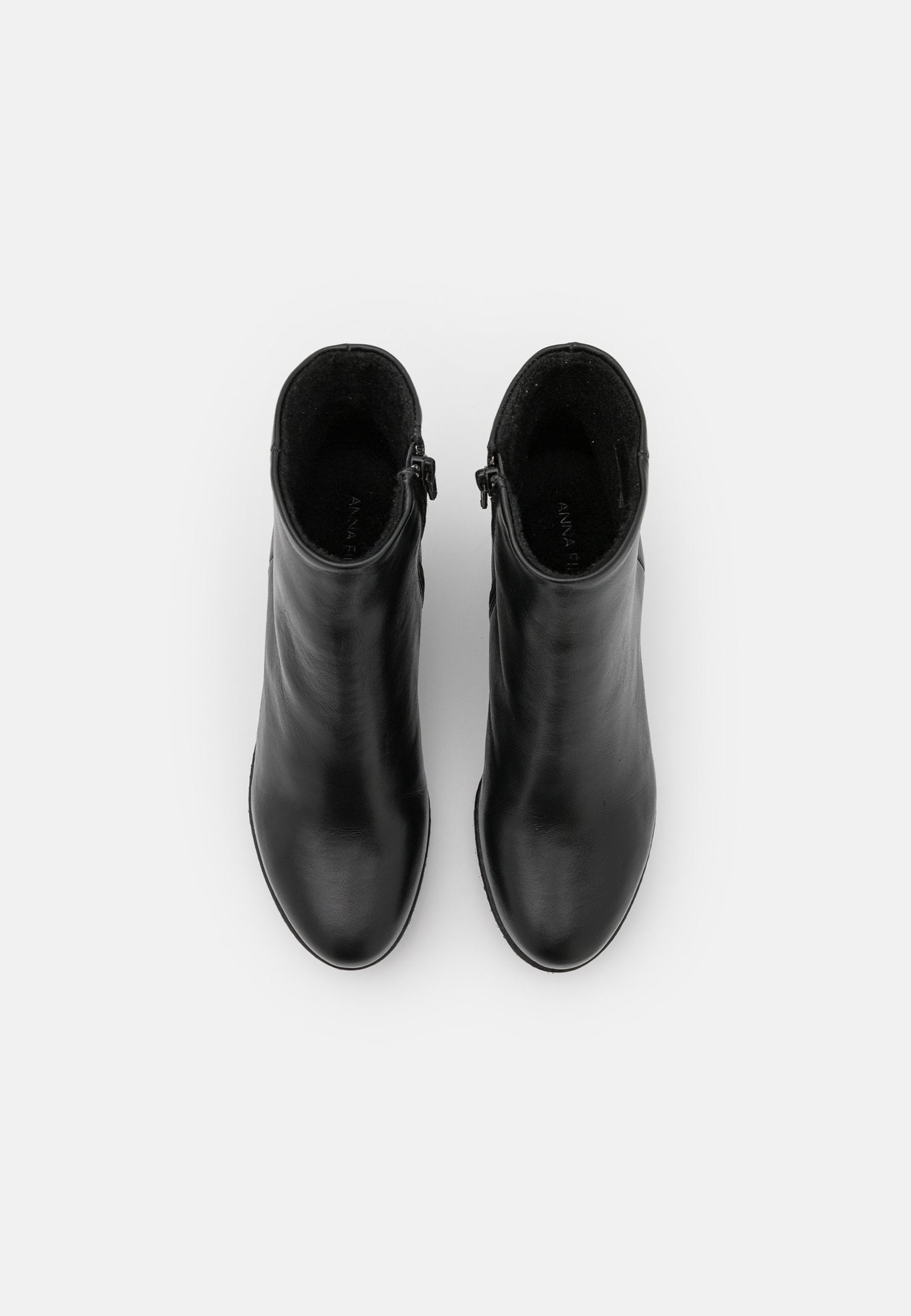 Anna Field Leather Winter Boot - Wedge Ankle Boots