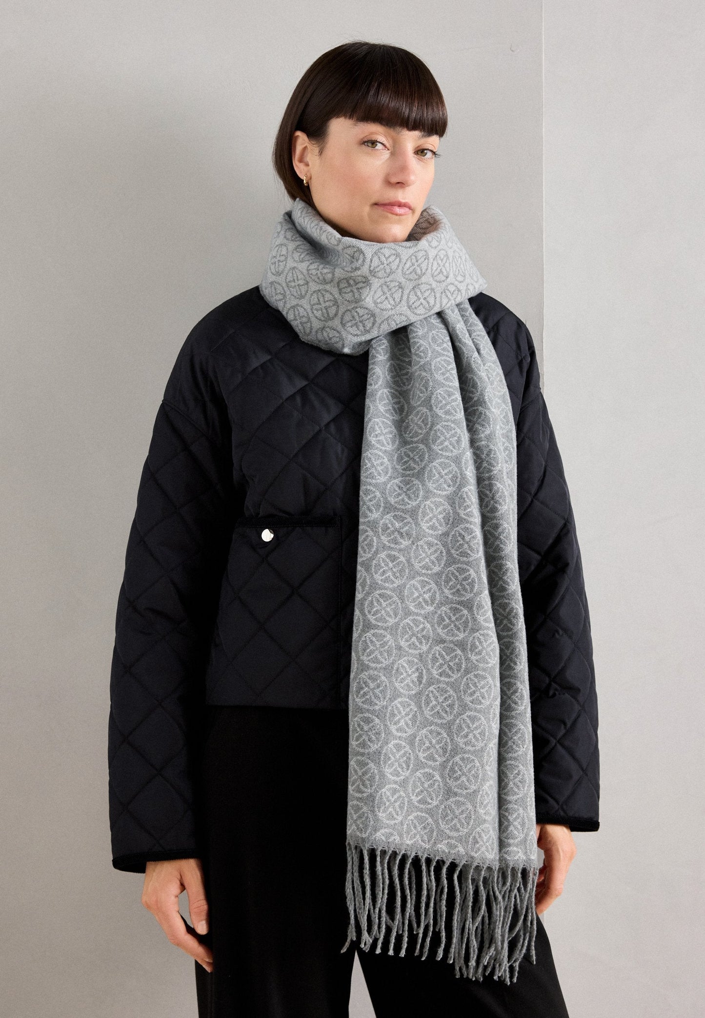 Anna Field Scarf - Light Taupe