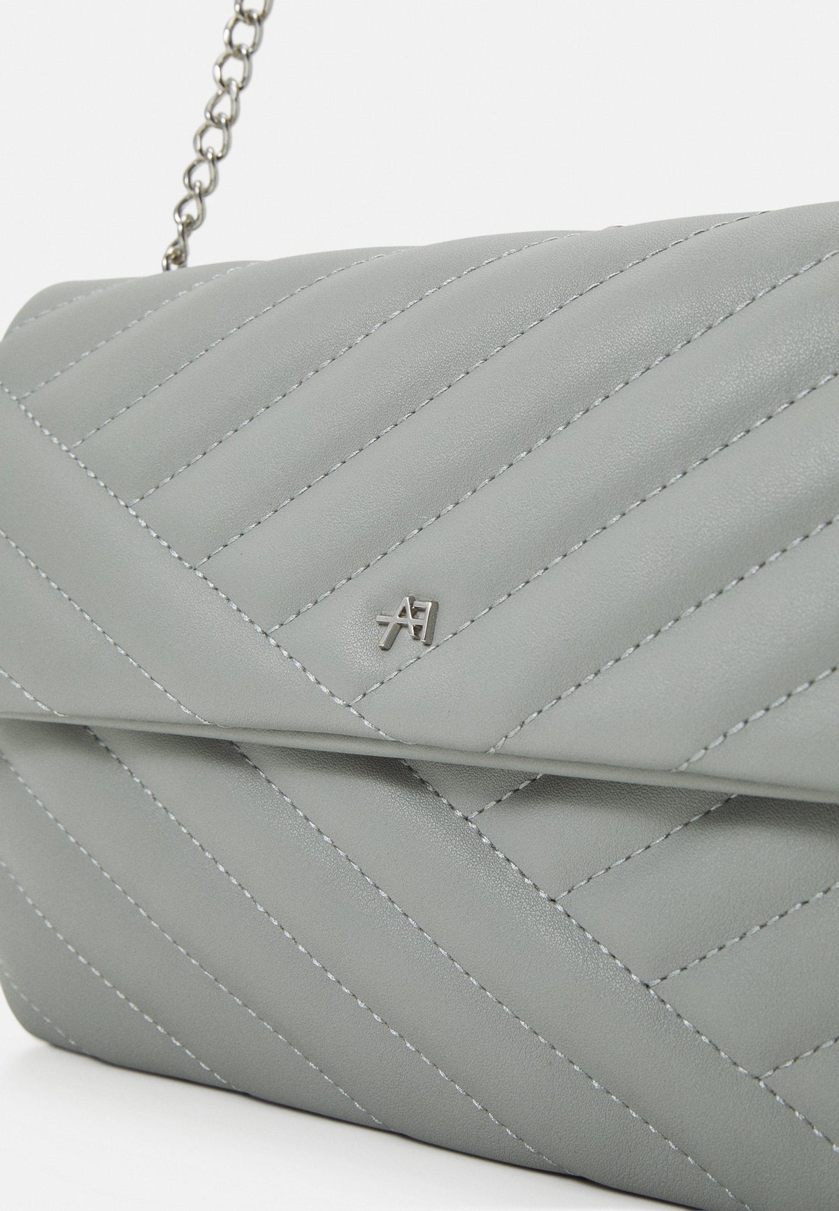 Anna Field Across Body Bag - Blue Grey