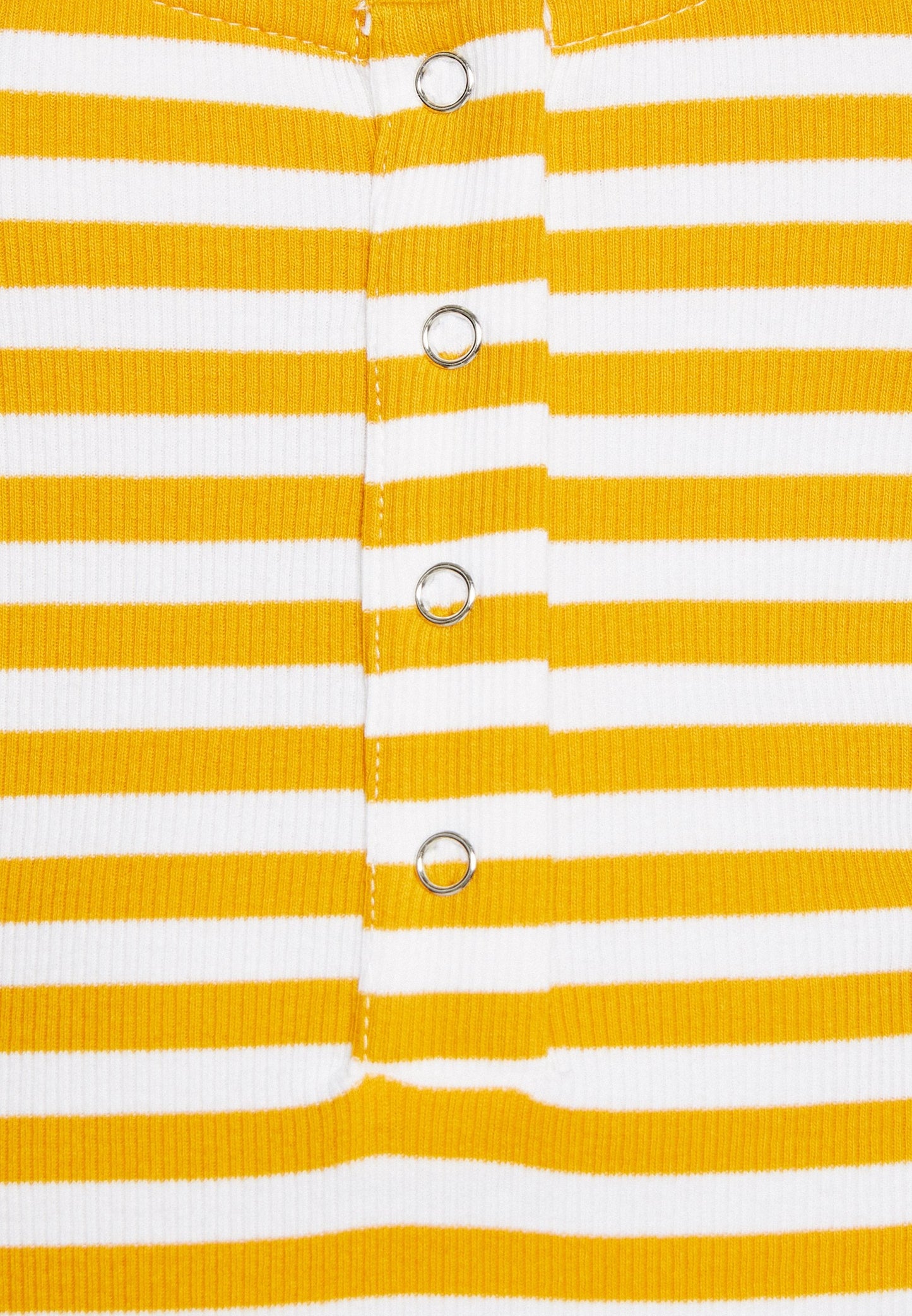 Anna Field Top - White/Yellow
