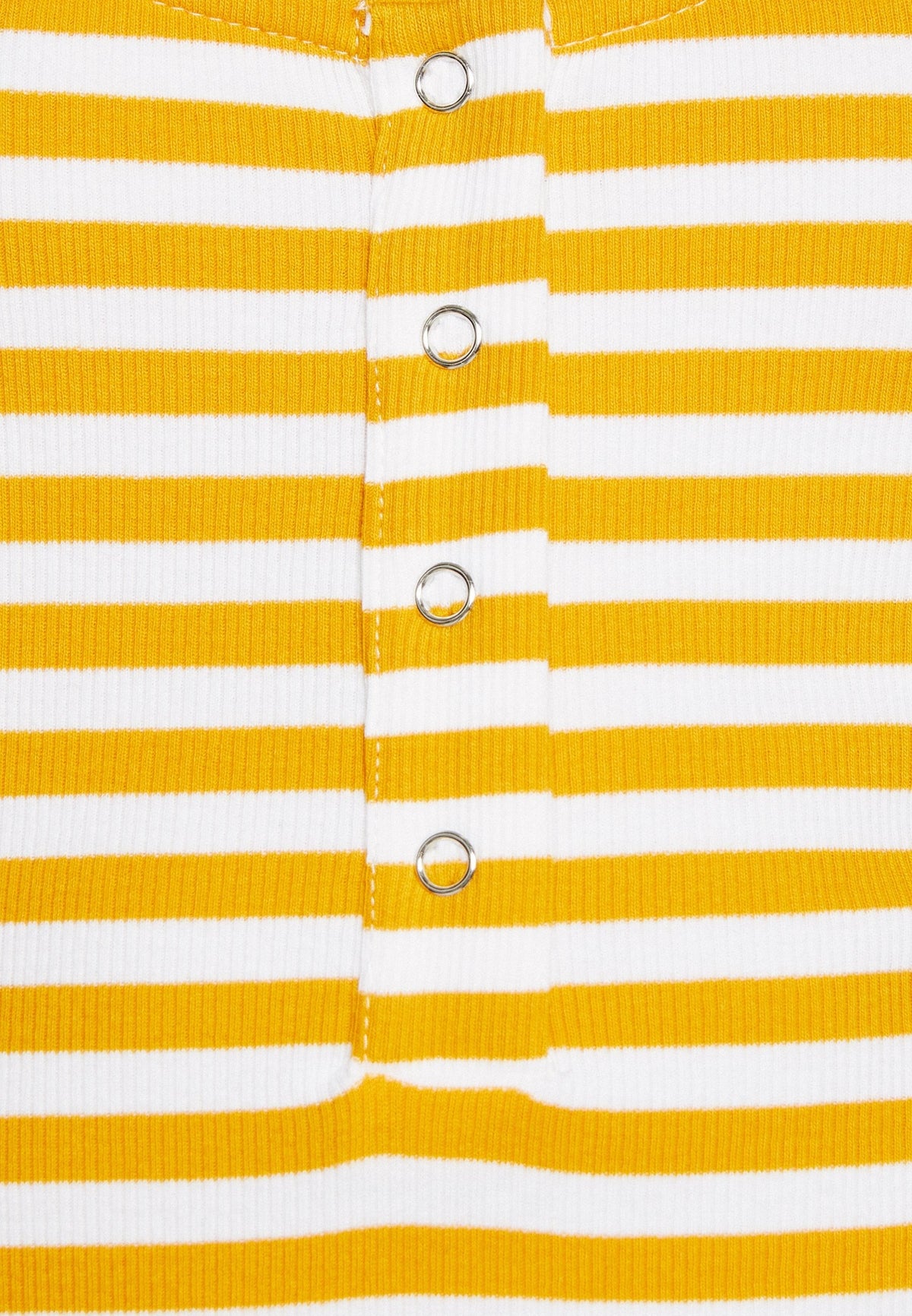 Anna Field Top - White/Yellow