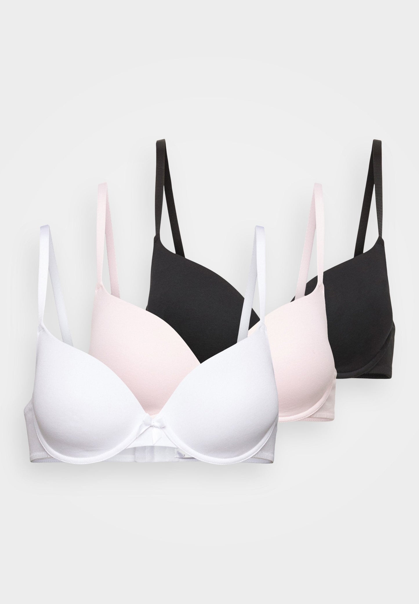 Anna Field 3 PACK - T-shirt Bra - Black/white/blue