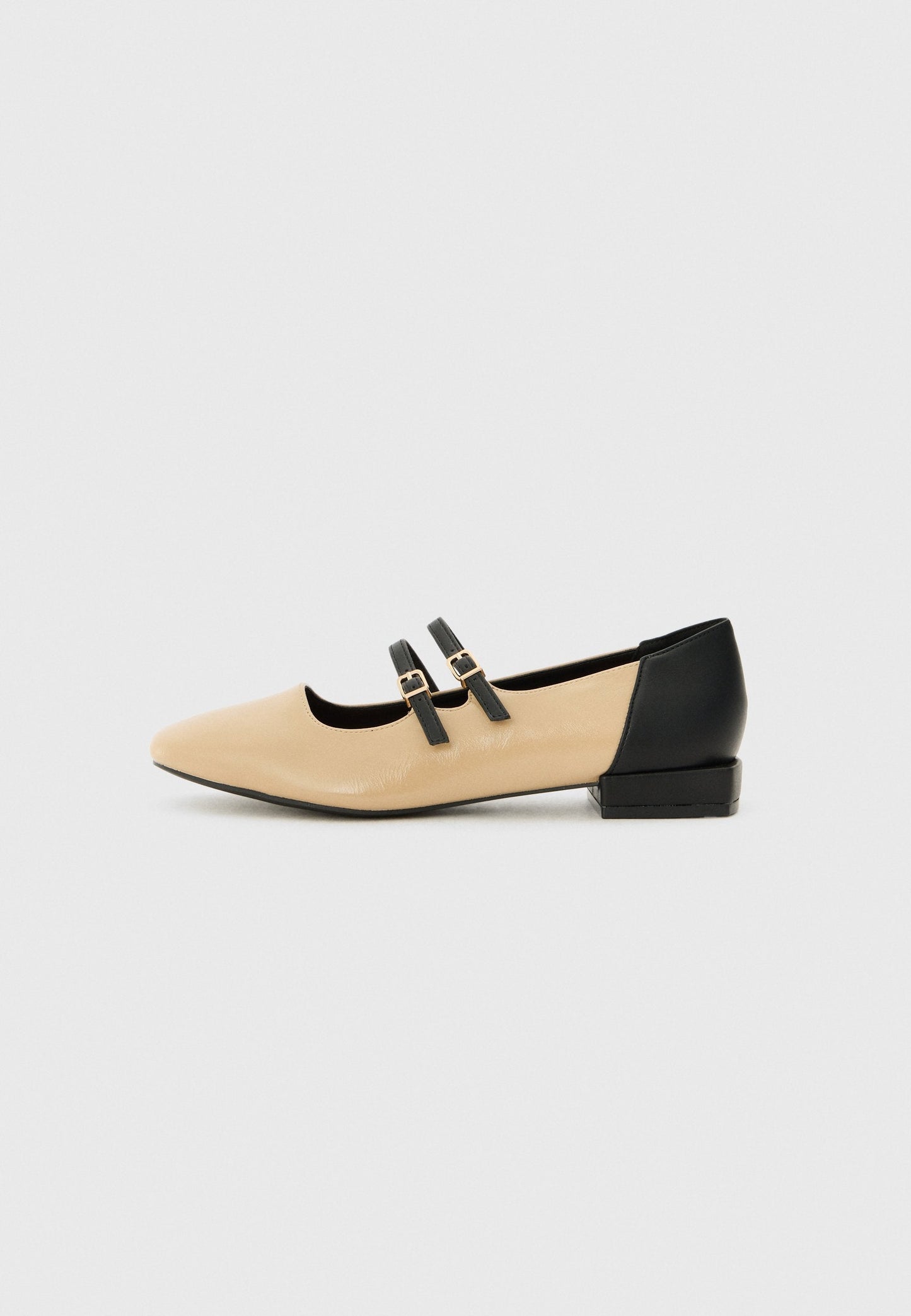 Anna Field Ballet Pumps - Burgundy Black