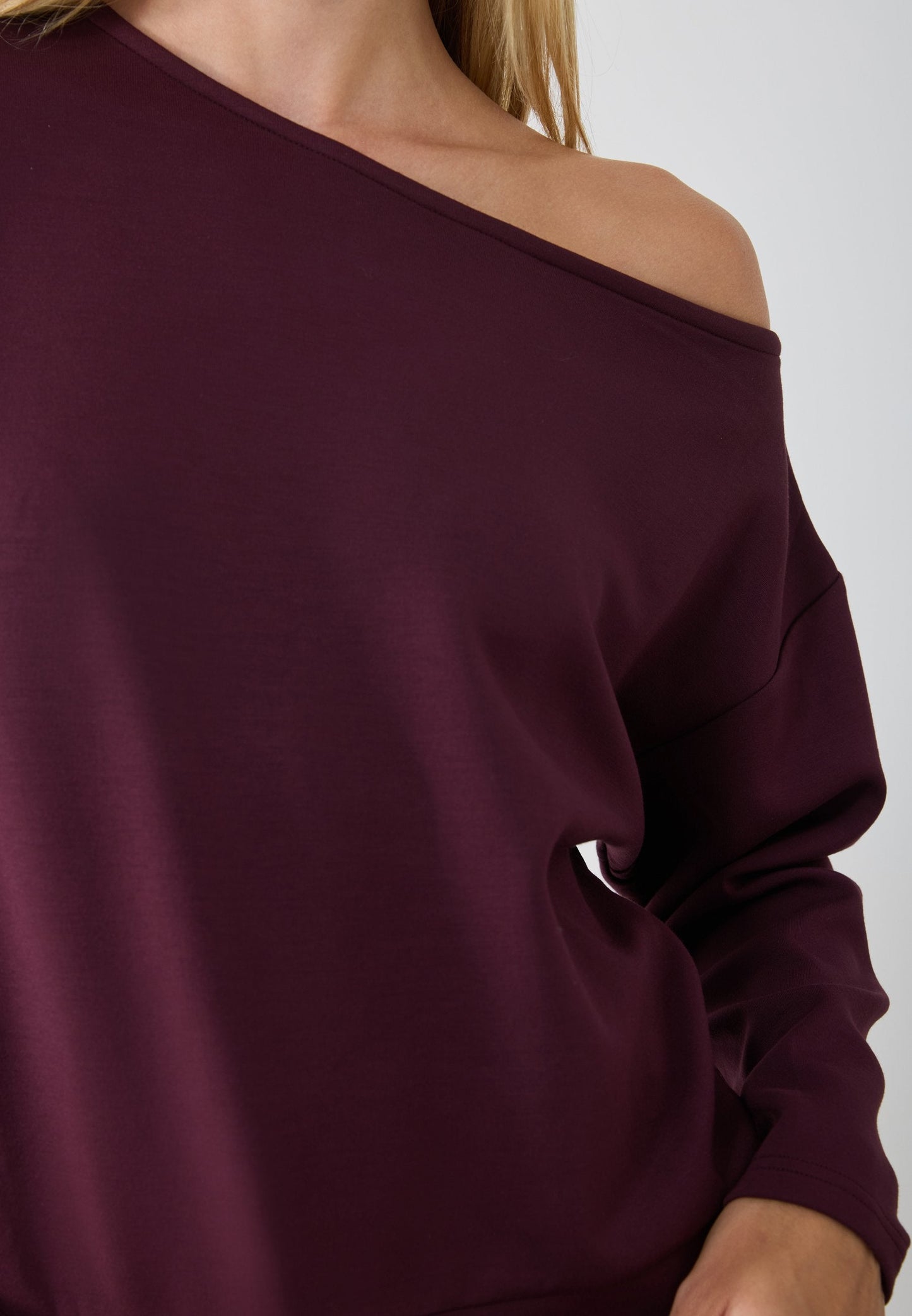 Anna Field SOFT TOUCH - Sweatshirt - Winetasting