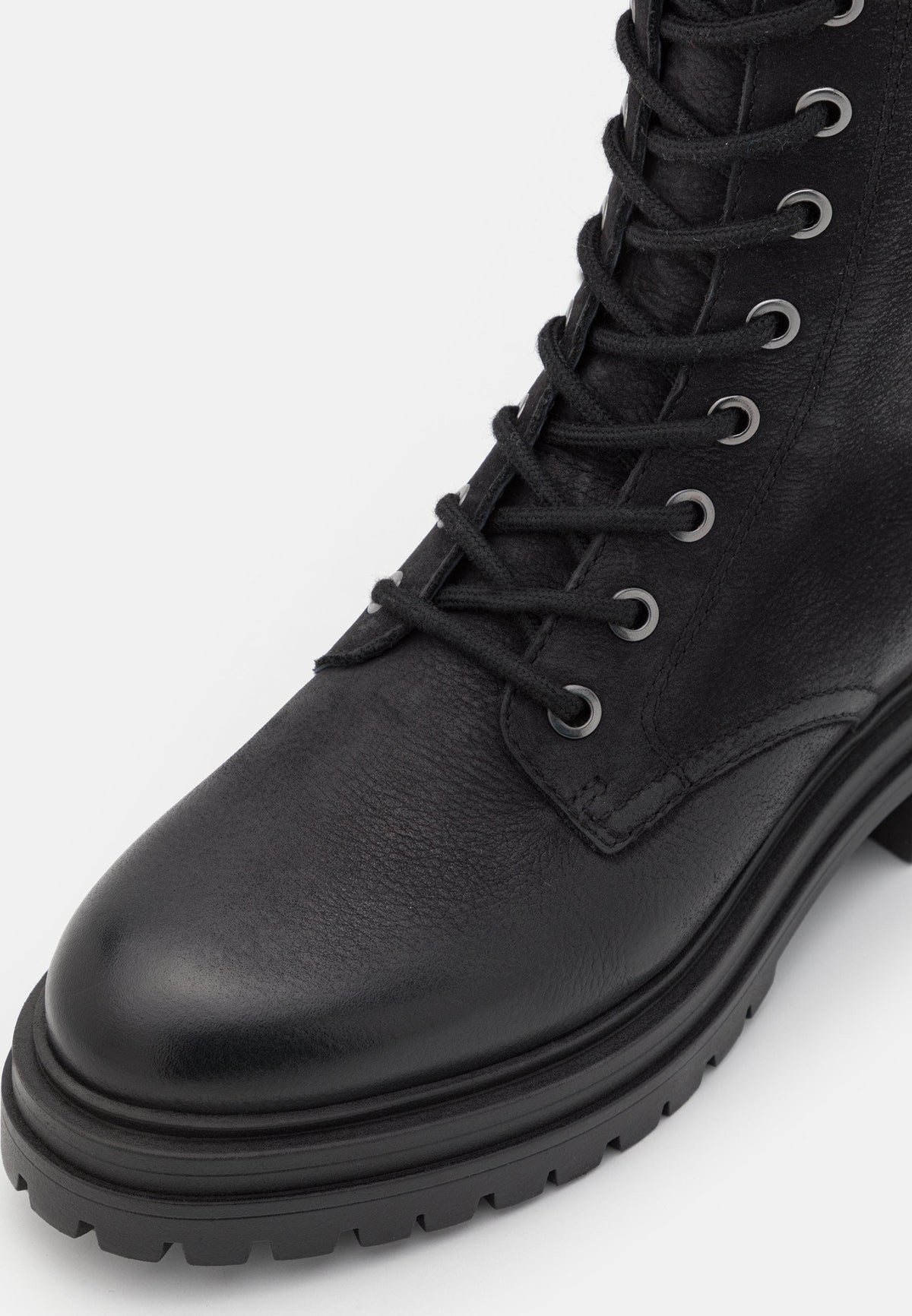 Anna Field Leather - Lace-Up Boots - Black