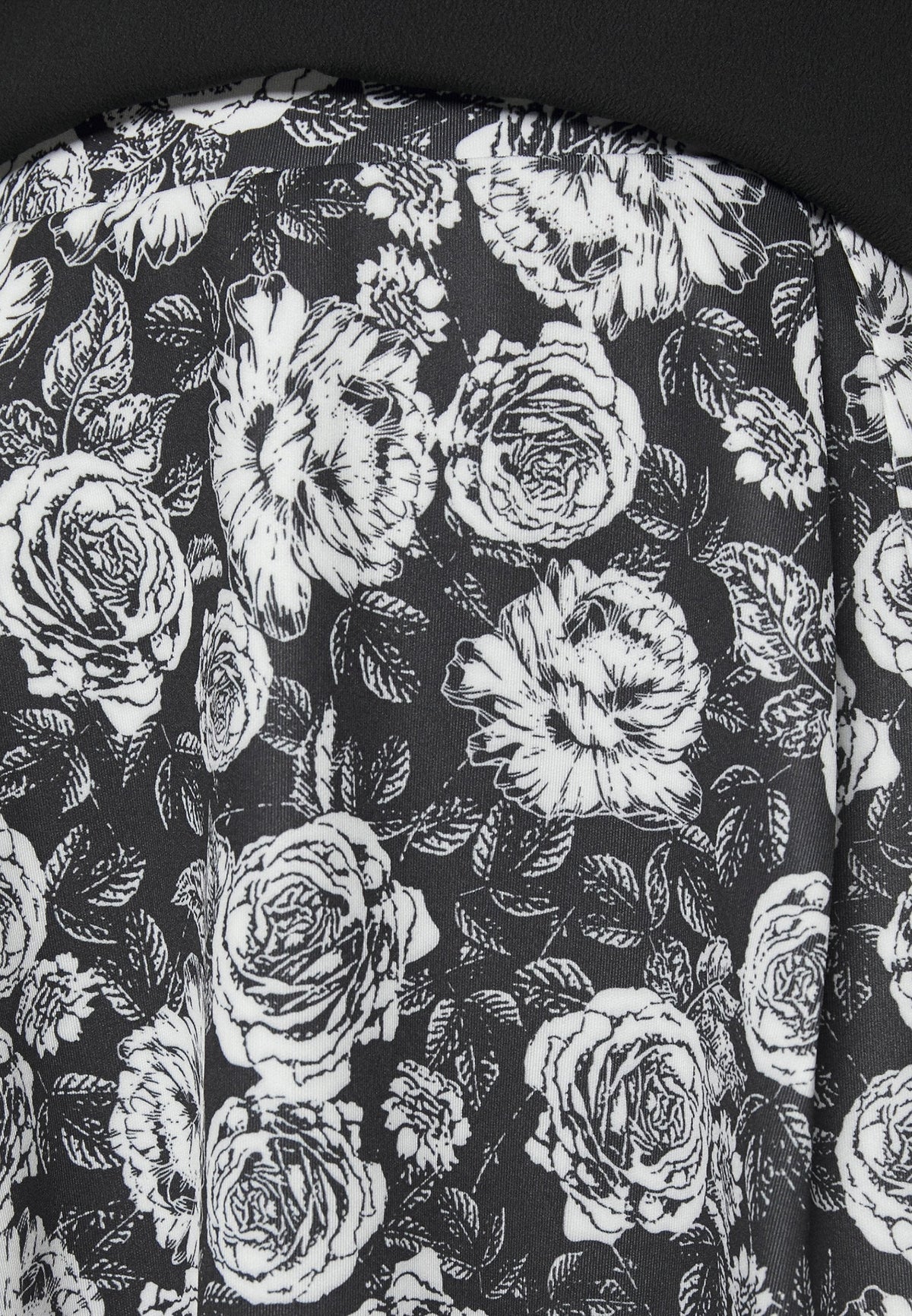 A-Line Skirt - Black/White