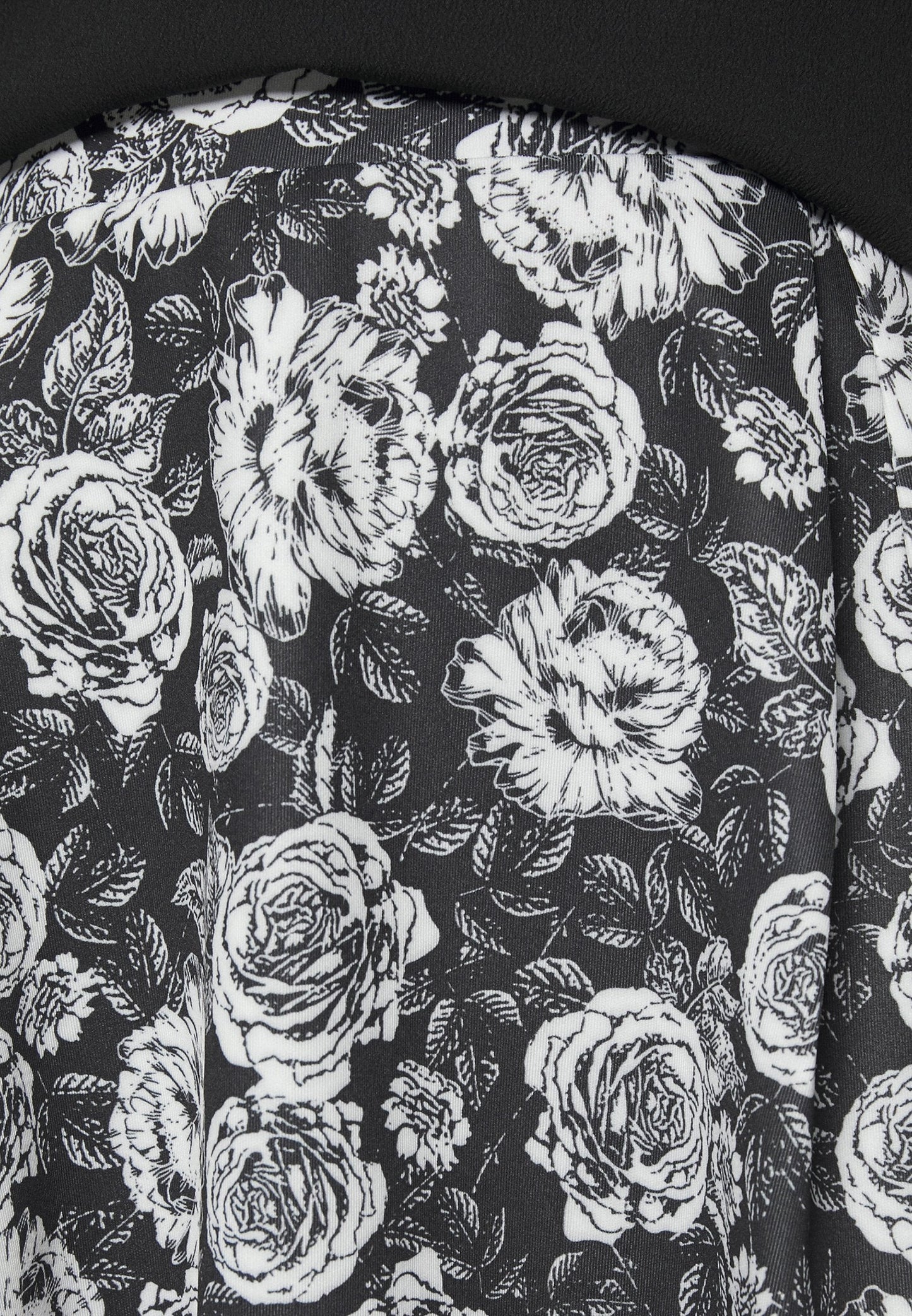 A-Line Skirt - Black/White