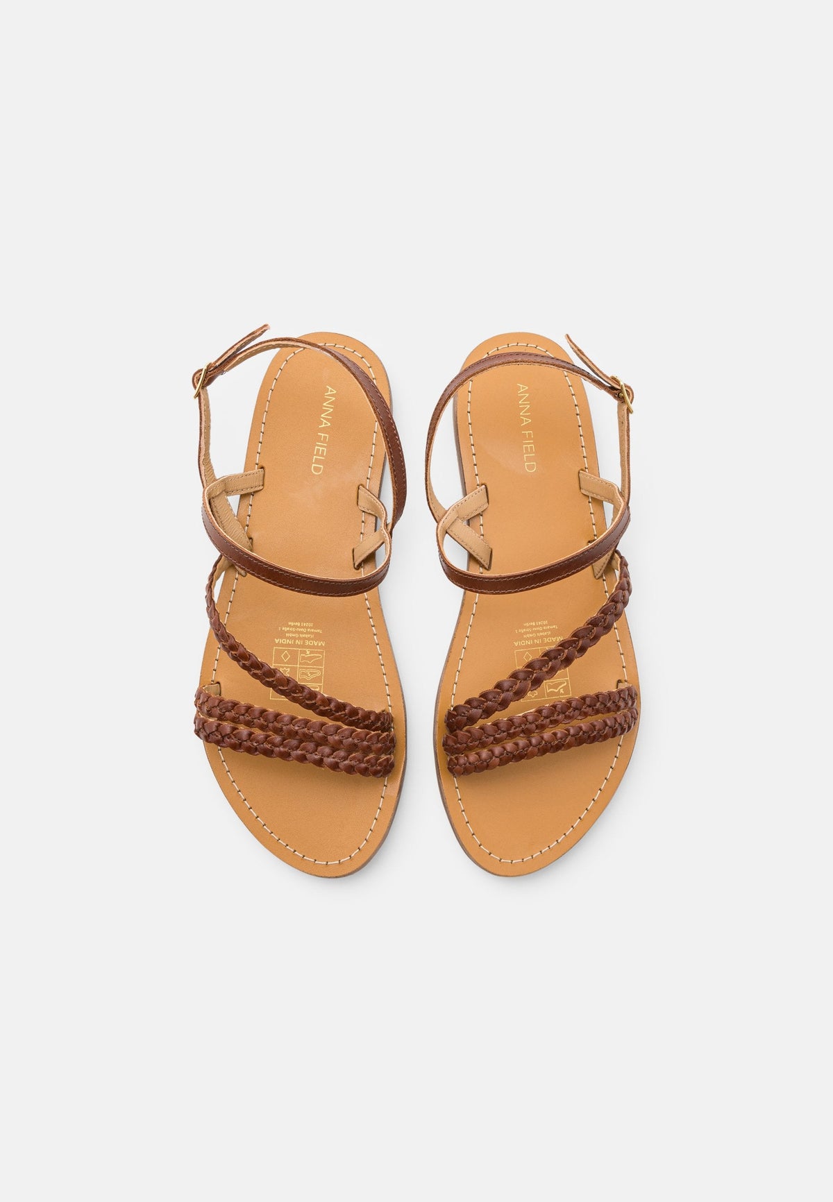 Anna Field Leather - Sandals - Brown