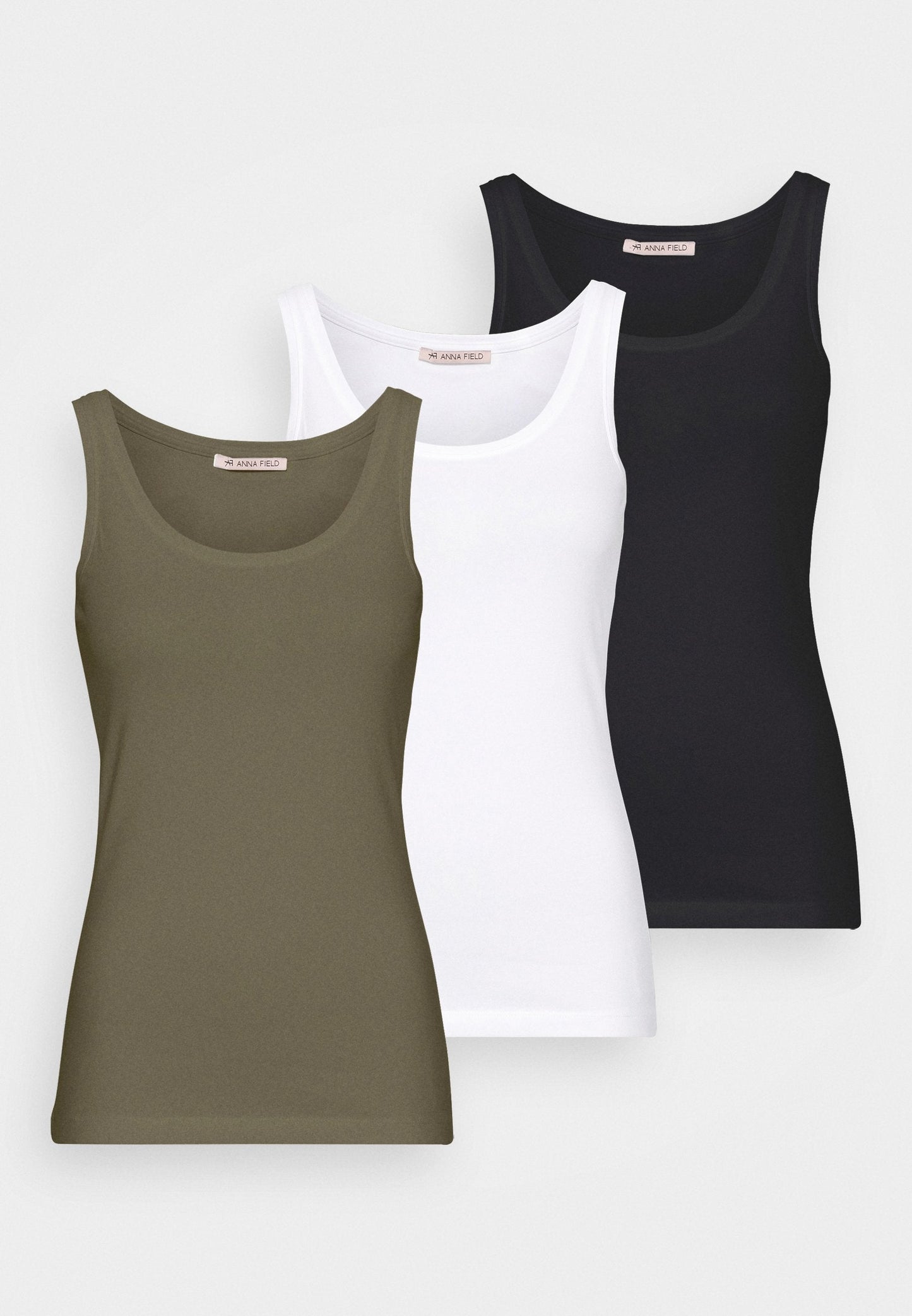 Anna Field Basic Tank 3Er Pack - Top