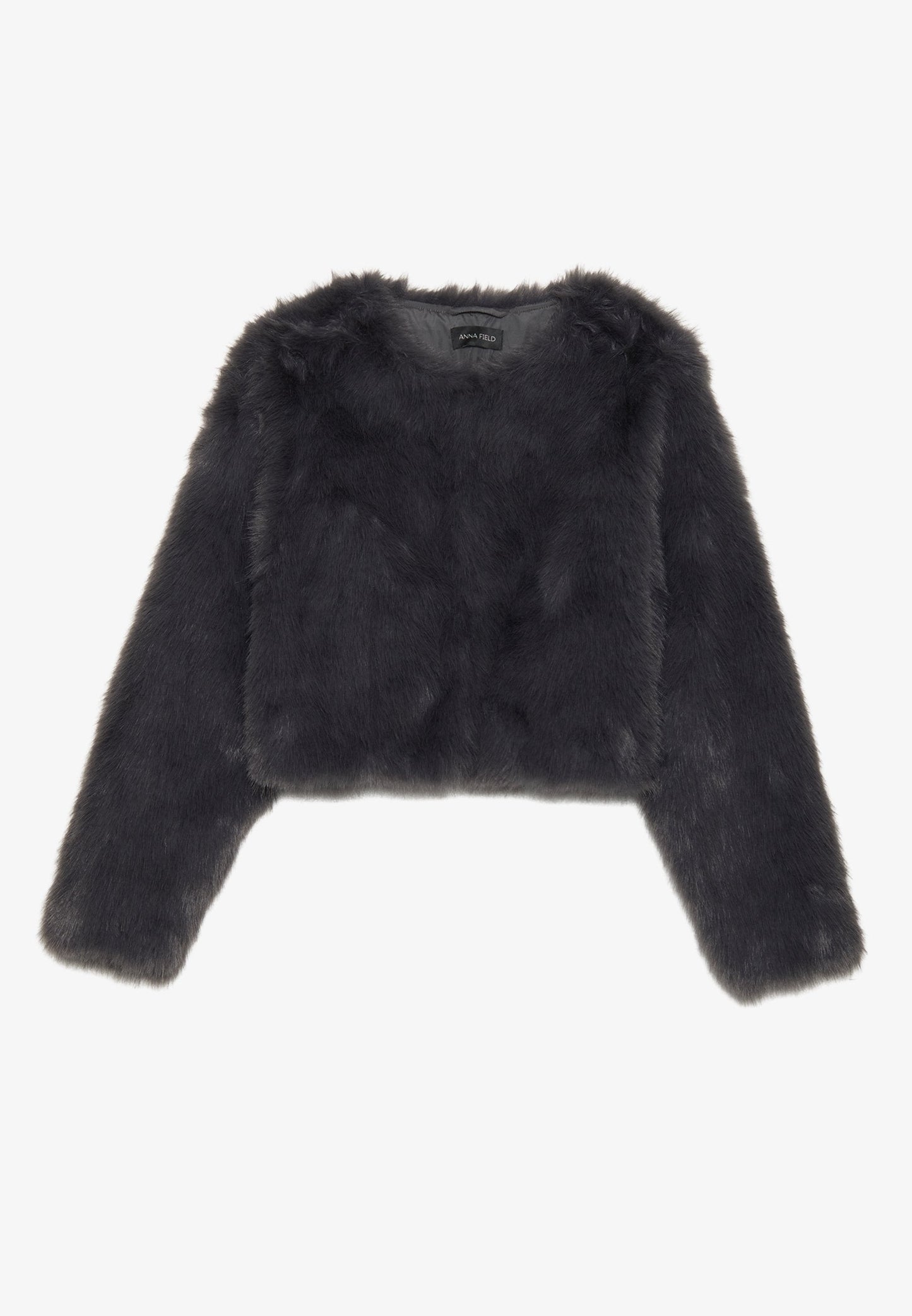 Anna Field CROPPED - Winter Jacket - Black