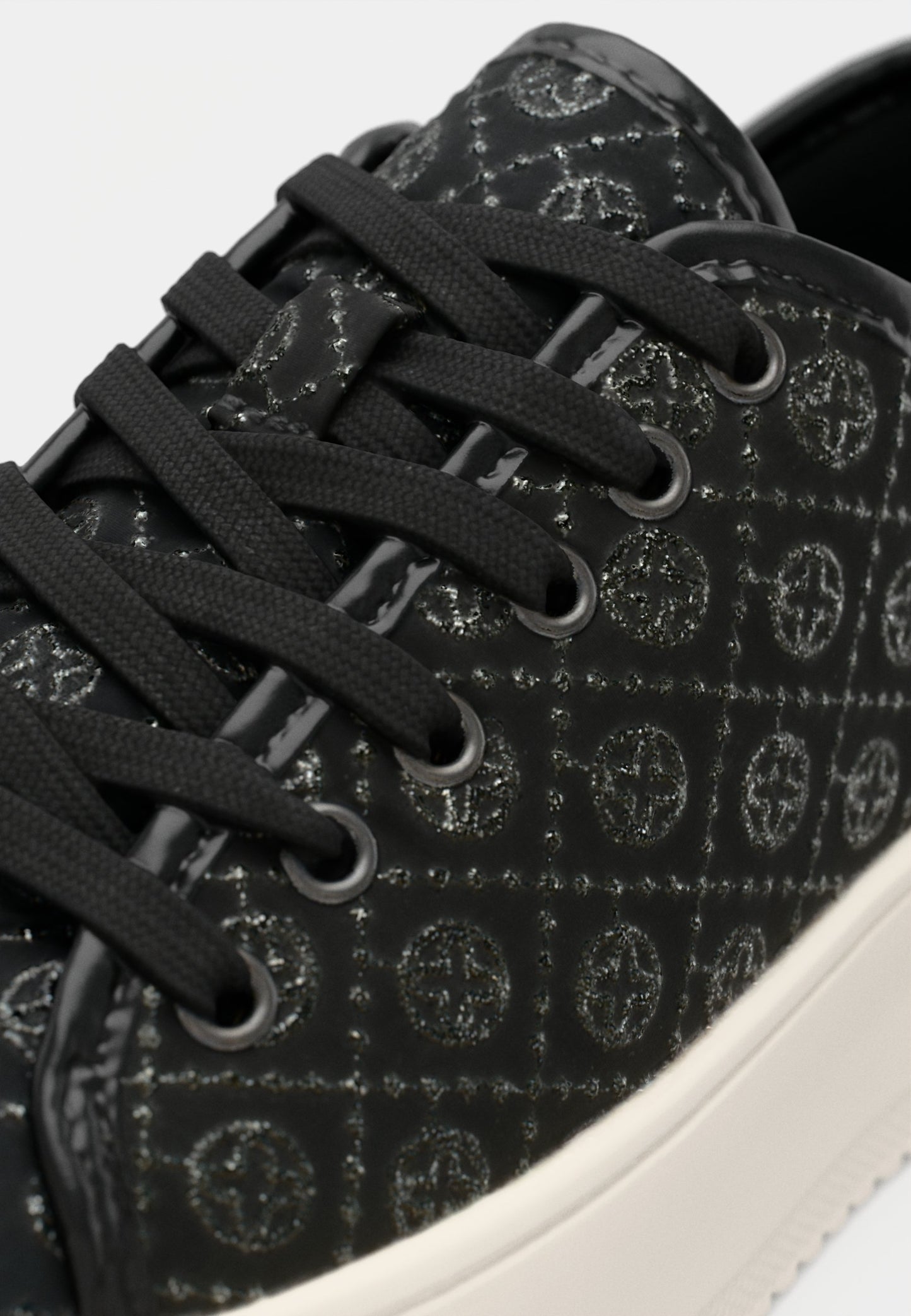 Anna Field Trainers - Black/silver-coloured