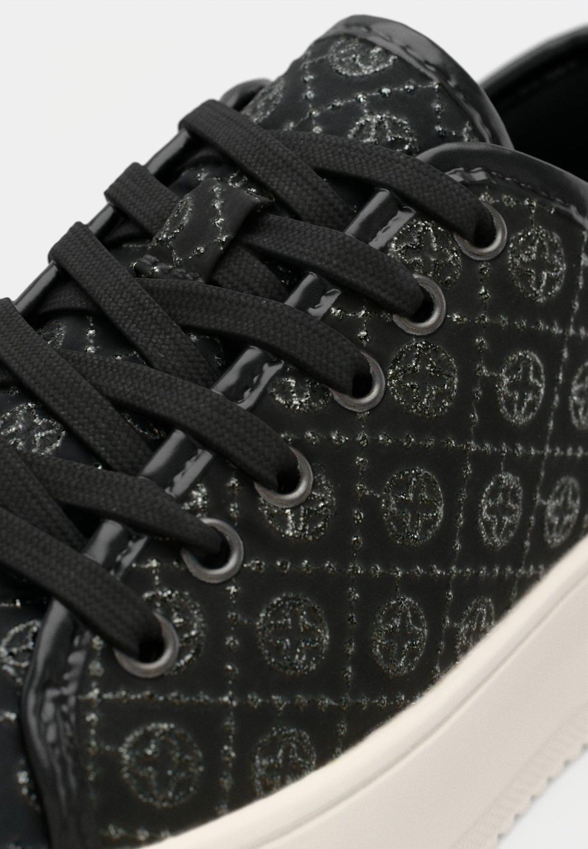 Anna Field Trainers - Black/silver-coloured