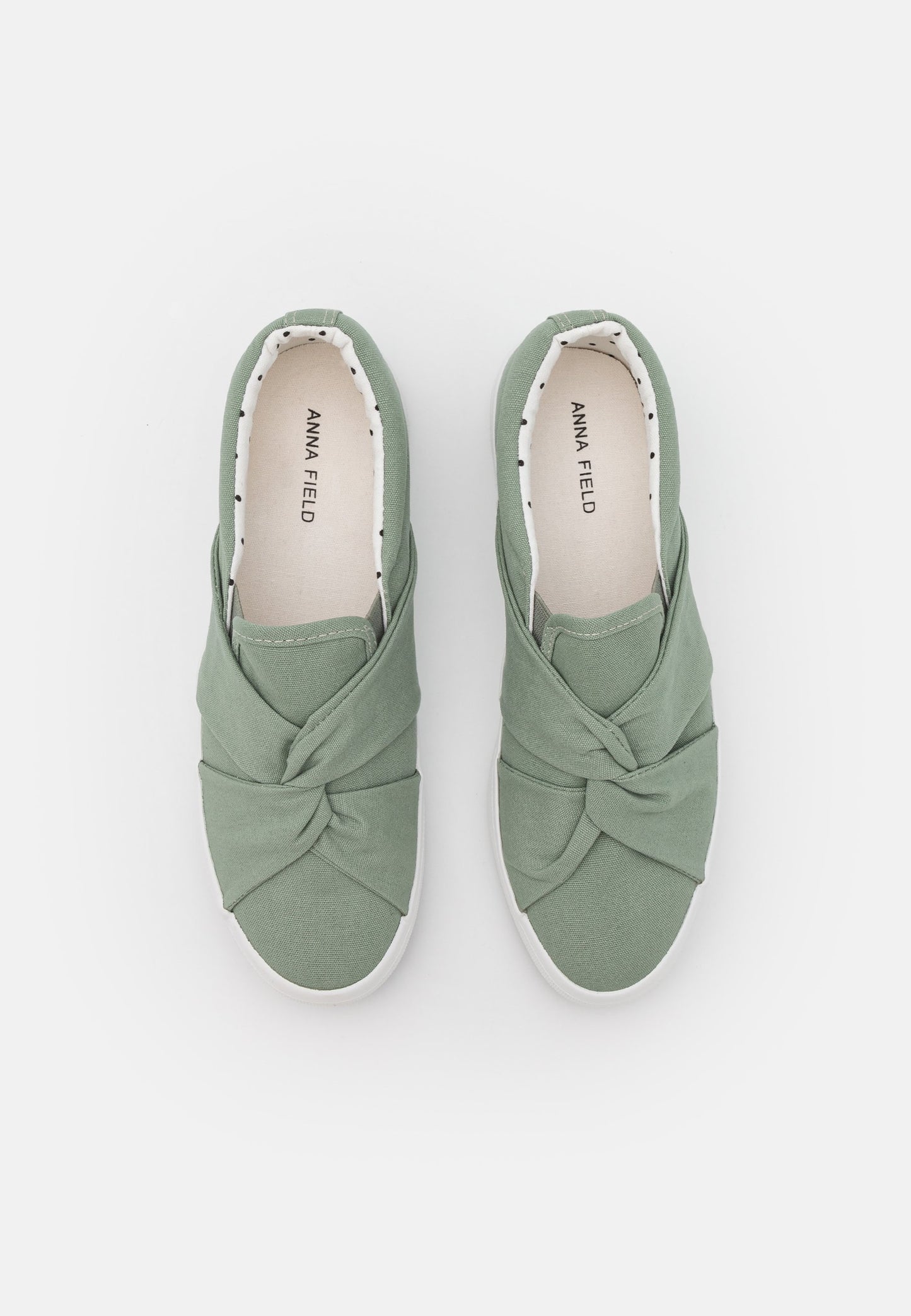 Anna Field Slip-Ons - Mint